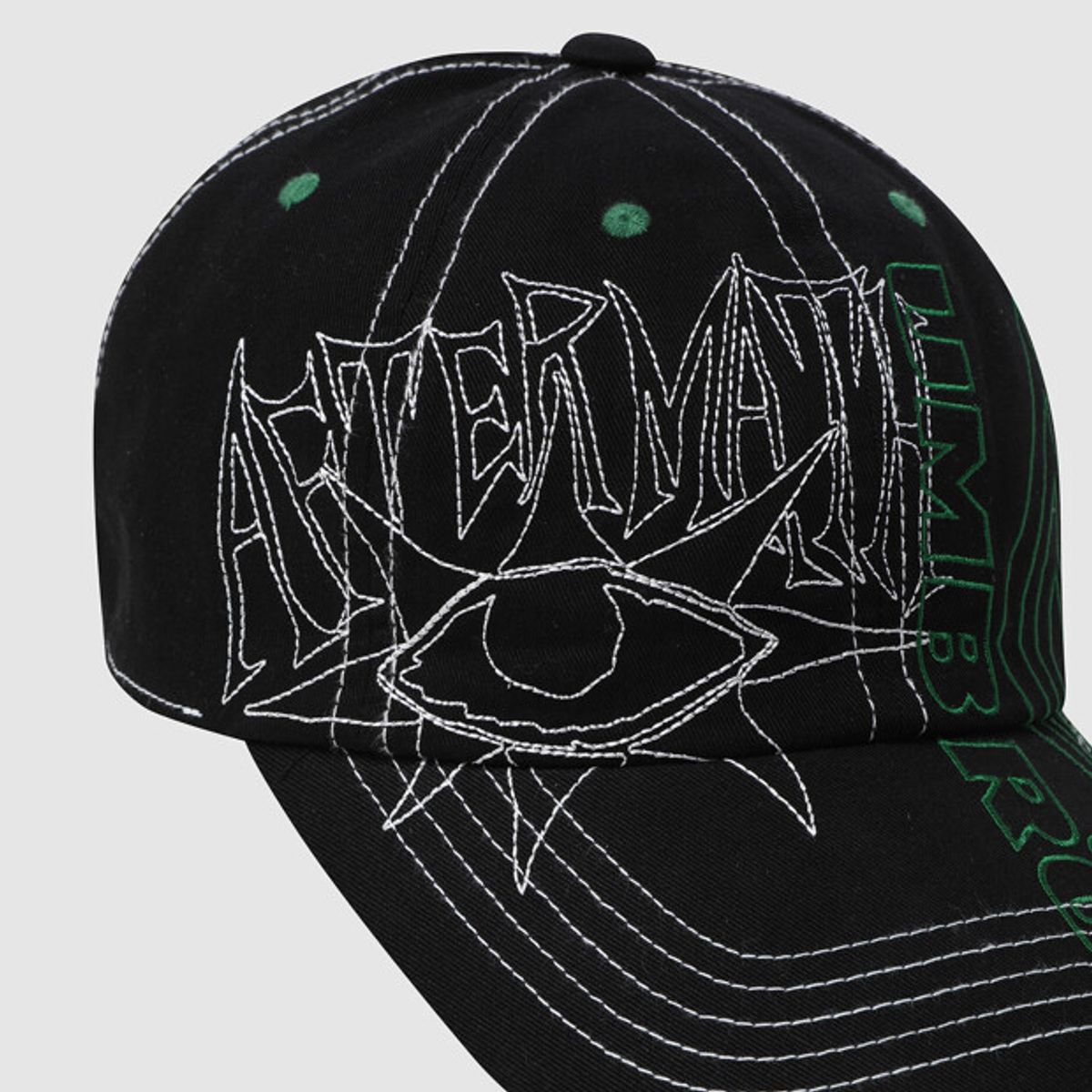 엄브로(UMBRO) [UMB X AFTERMATH] 빈티지 볼캡 블랙 UR221OCP42