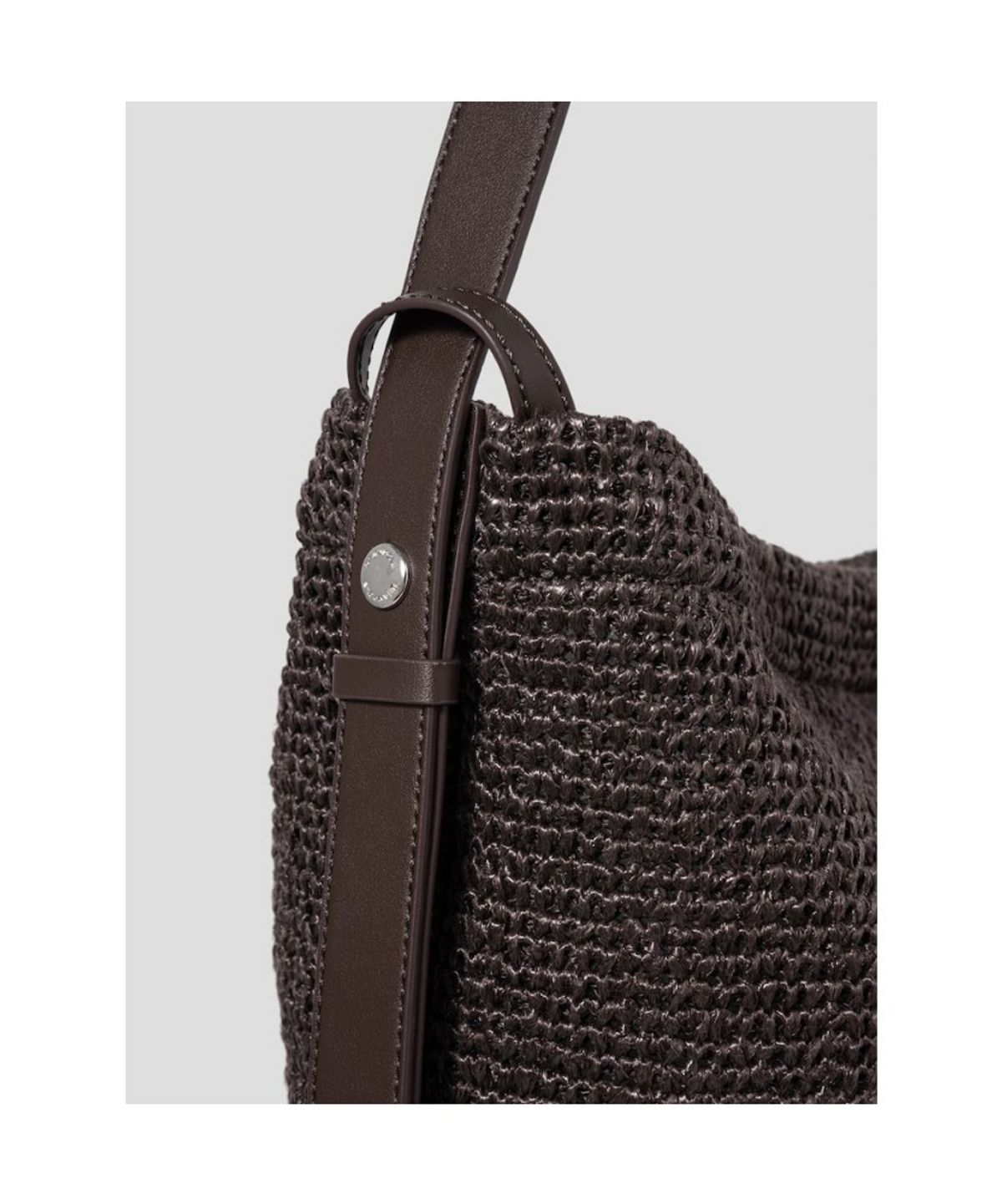 빈폴 액세서리(BEANPOLE ACCESSORY) 라피아 숄더백  브라운