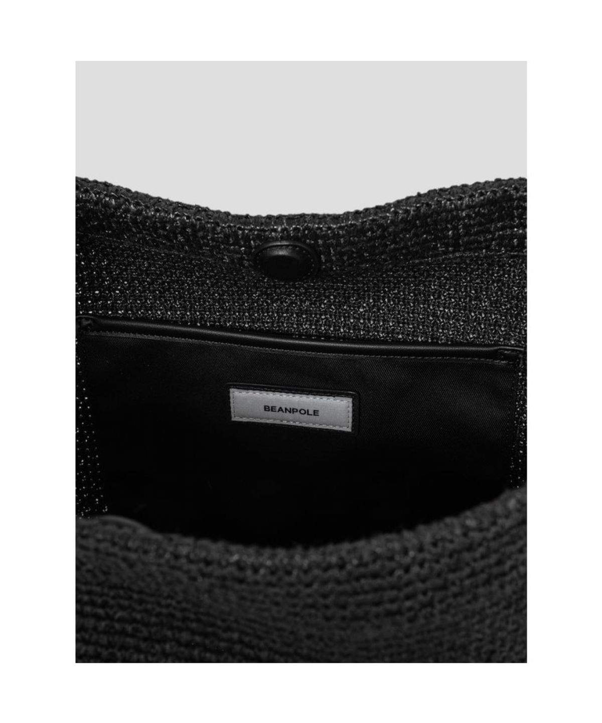 빈폴 액세서리(BEANPOLE ACCESSORY) 라피아 숄더백  블랙