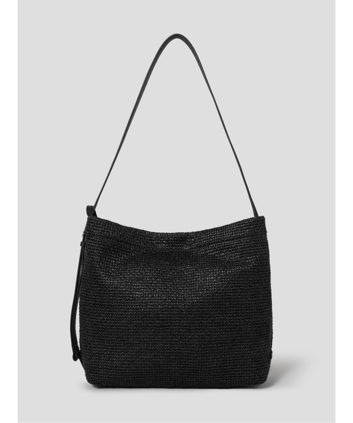 빈폴 액세서리(BEANPOLE ACCESSORY) 라피아 숄더백  블랙