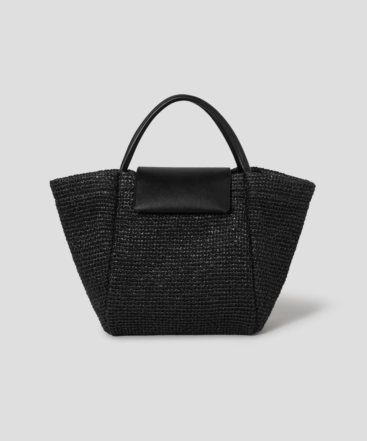 빈폴 액세서리(BEANPOLE ACCESSORY) 베러 라피아 미디엄 토트백  블랙