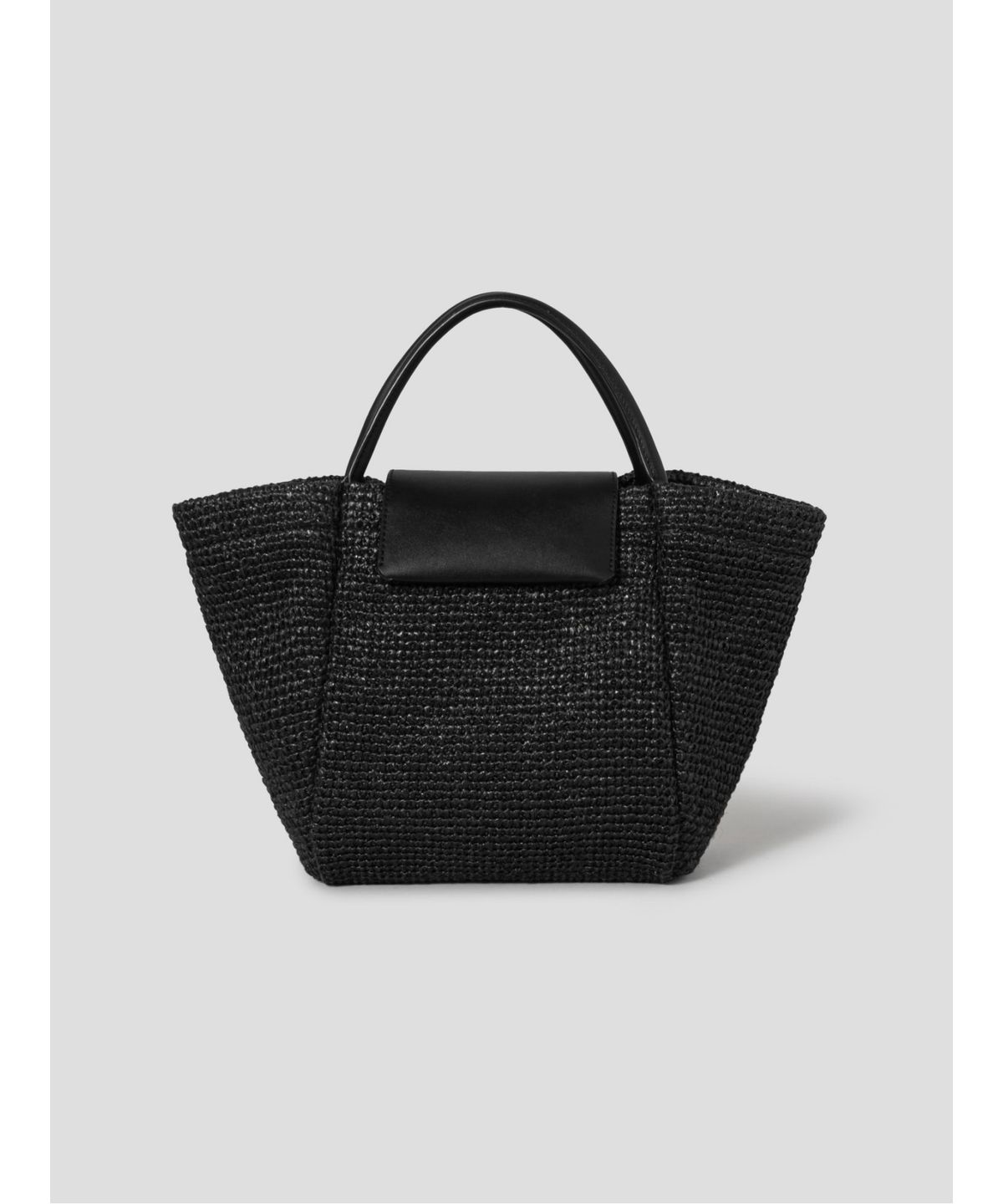 빈폴 액세서리(BEANPOLE ACCESSORY) 베러 라피아 미디엄 토트백  블랙