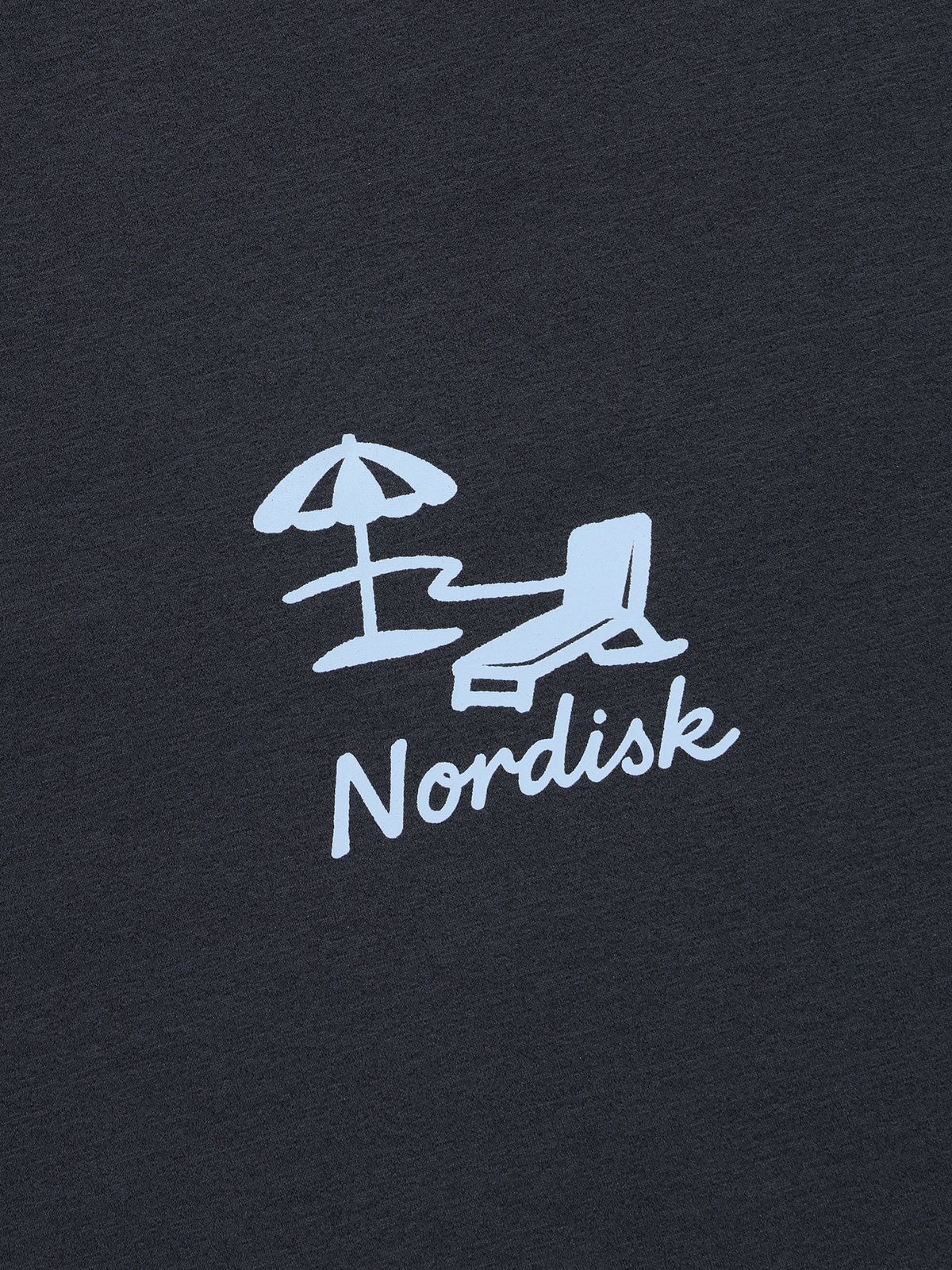 노르디스크(NORDISK) 페리어 바캉스 그래픽 티셔츠 - U_Navy