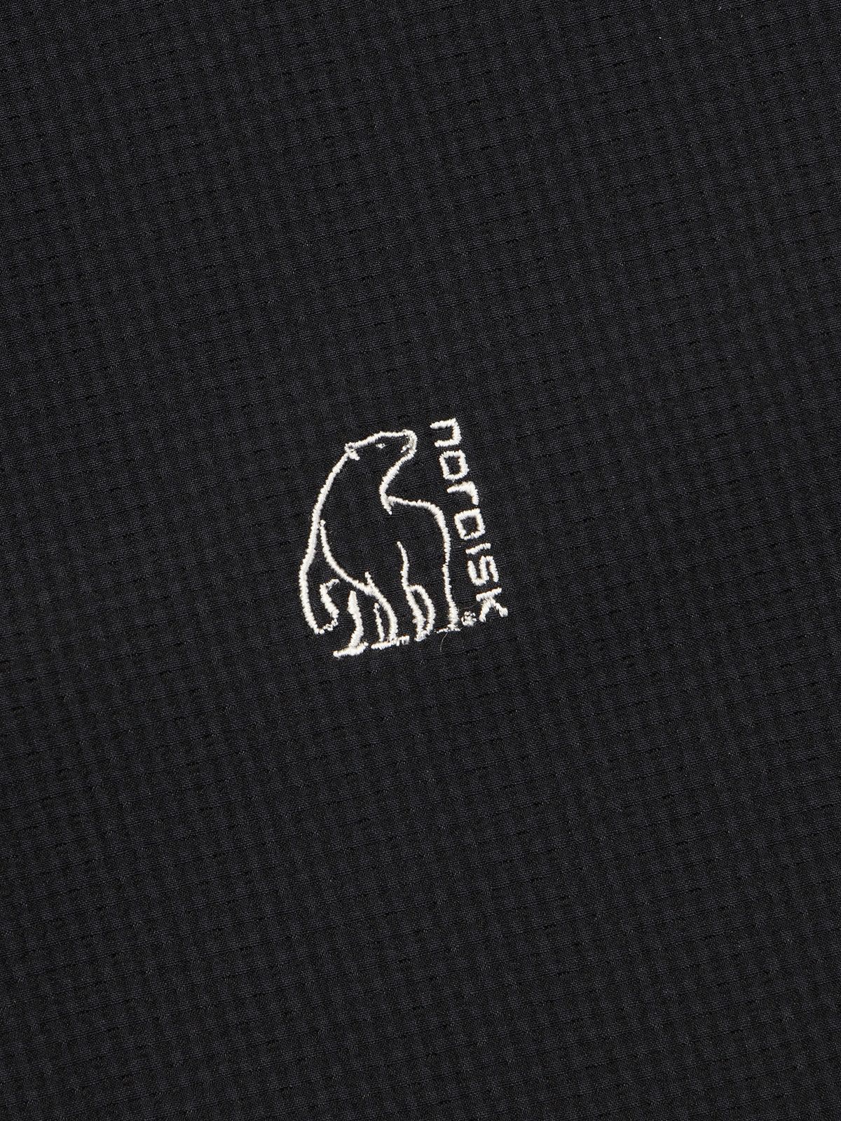 노르디스크(NORDISK) 페리어 아이스 서커 폴로 반팔 티셔츠 - W_Black