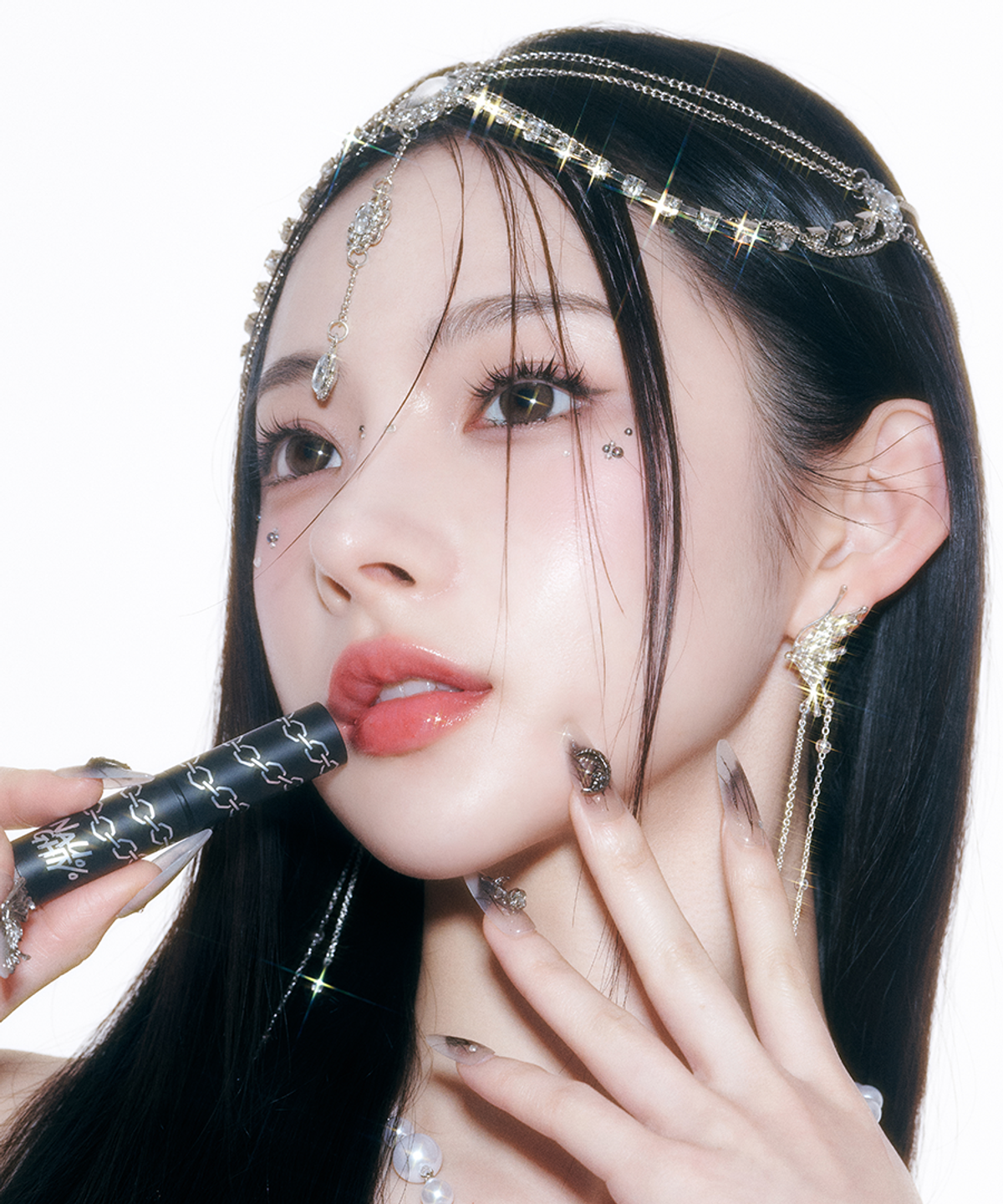 너티퍼센트(NAUGHTYPERCENT) 멜팅샤인 립스틱 (4 Colors)