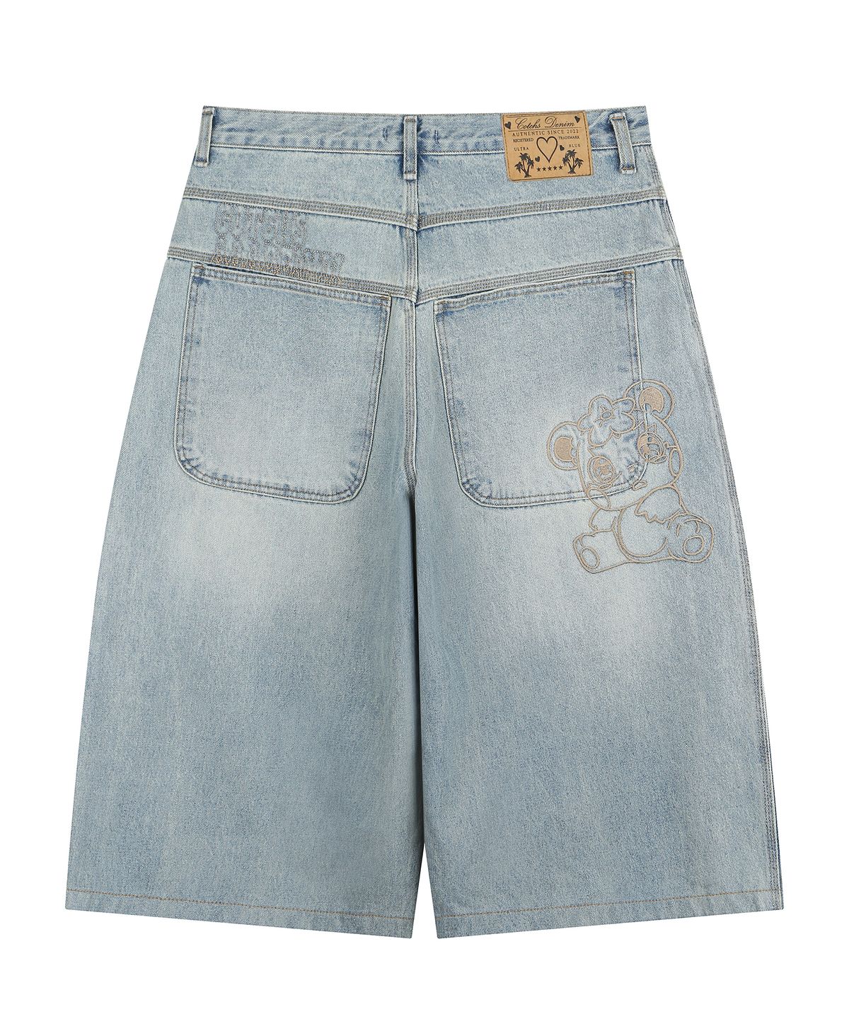 카치스(COTCHS) CUSTED HALF DENIM-BOY