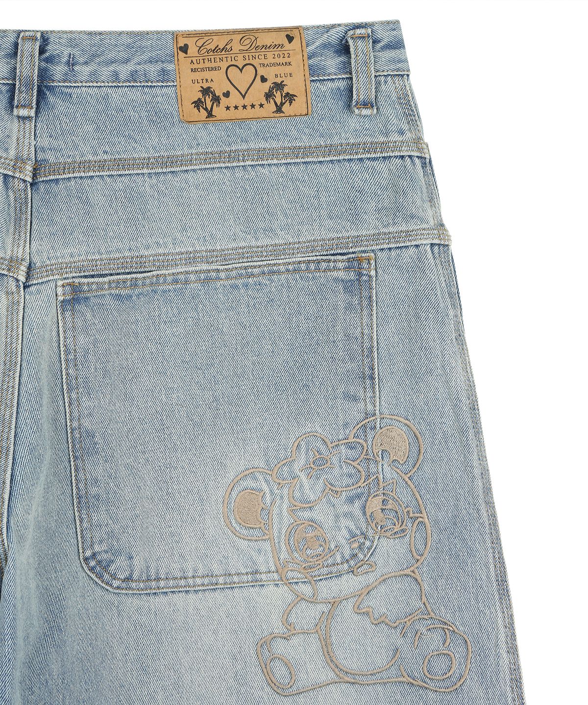 카치스(COTCHS) CUSTED HALF DENIM-BOY