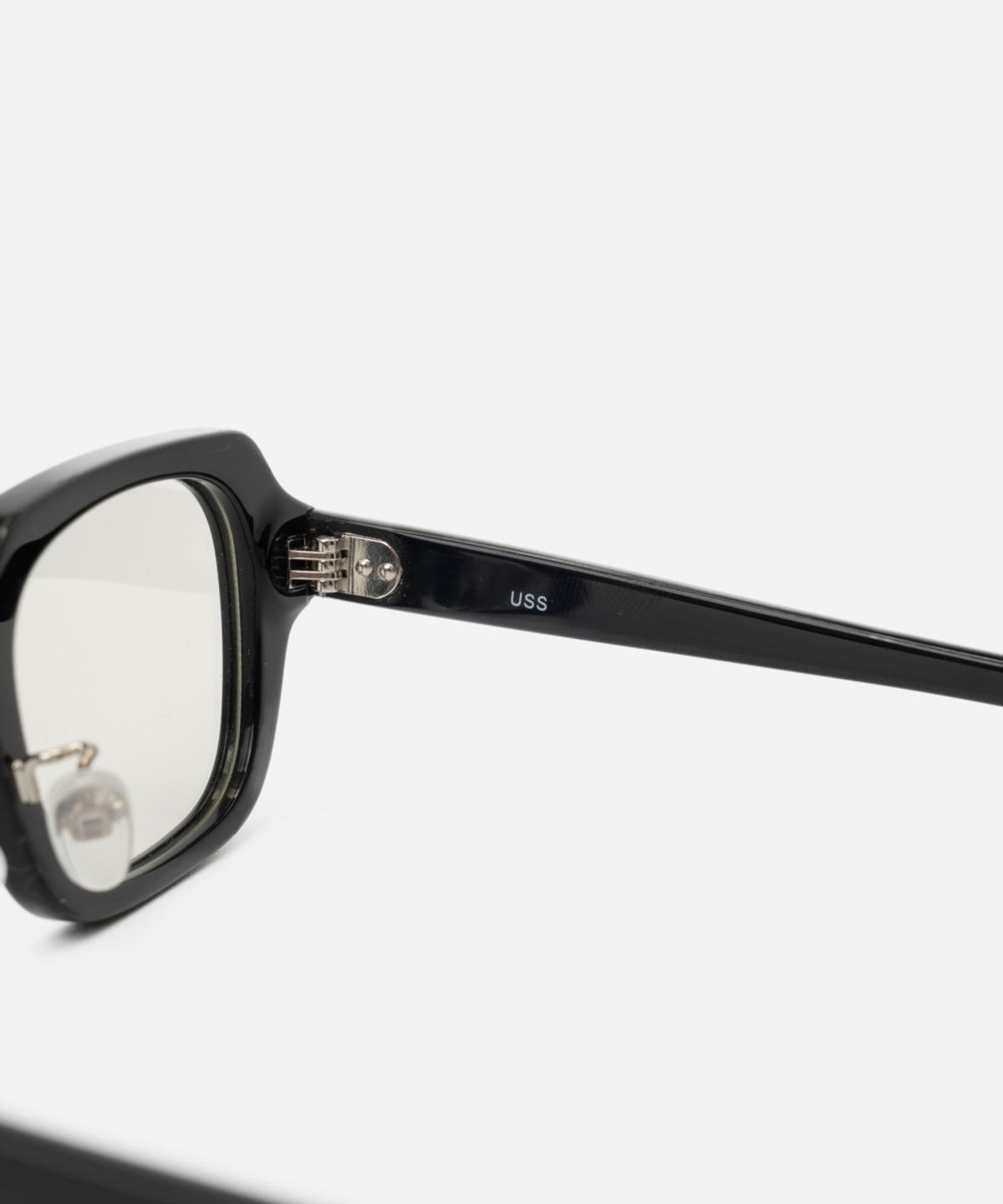 와이엠씨엘케이와이(YMCL KY) USS S9 Eyewear Frame - Frame : PBlack / Lens : Clear