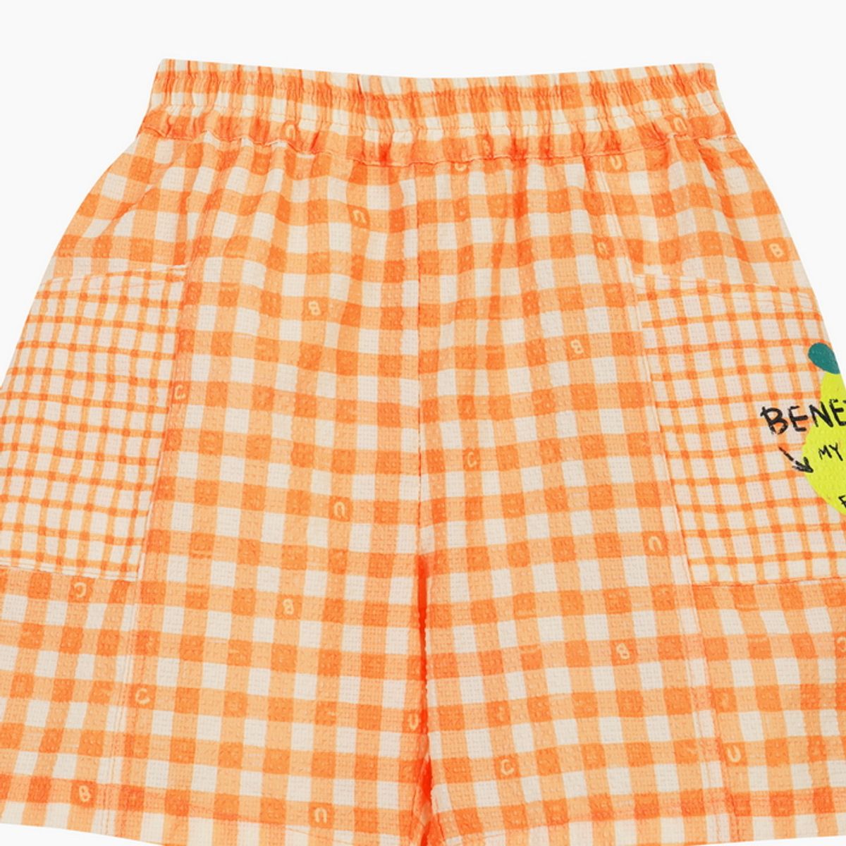 베네통키즈(BENETTONKIDS) 프레스코 시어서커 팬츠_QAPT12631OR