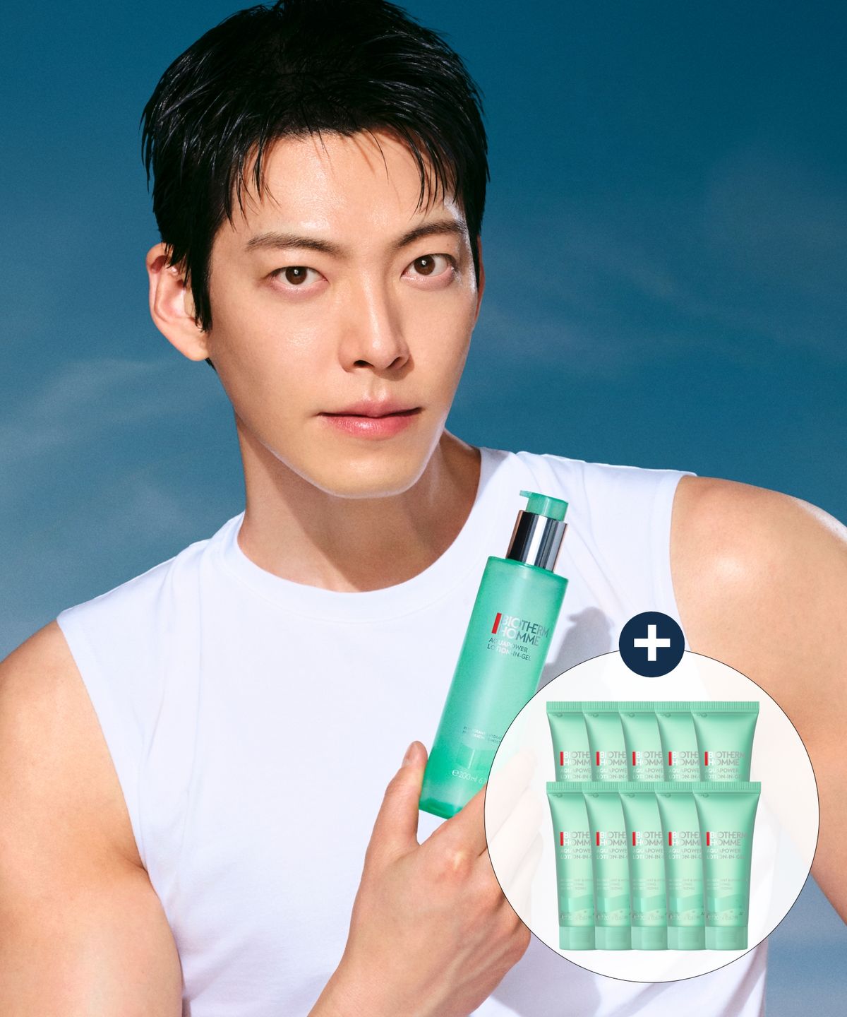 비오템(BIOTHERM) [2+1용량증정] 아쿠아파워 올인원 200ml 듀오 세트 (+올인원 200ml 정품용량증정)