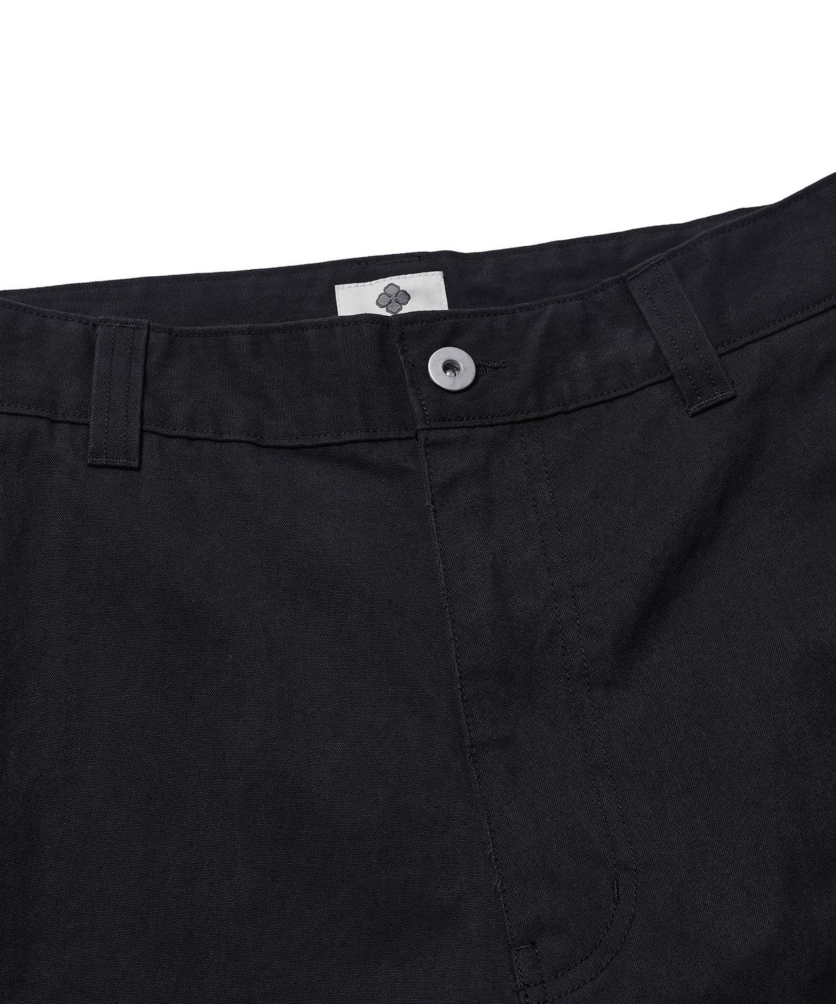 에스파이(ESFAI) CARPENTER BERMUDA SHORTS (BLACK)