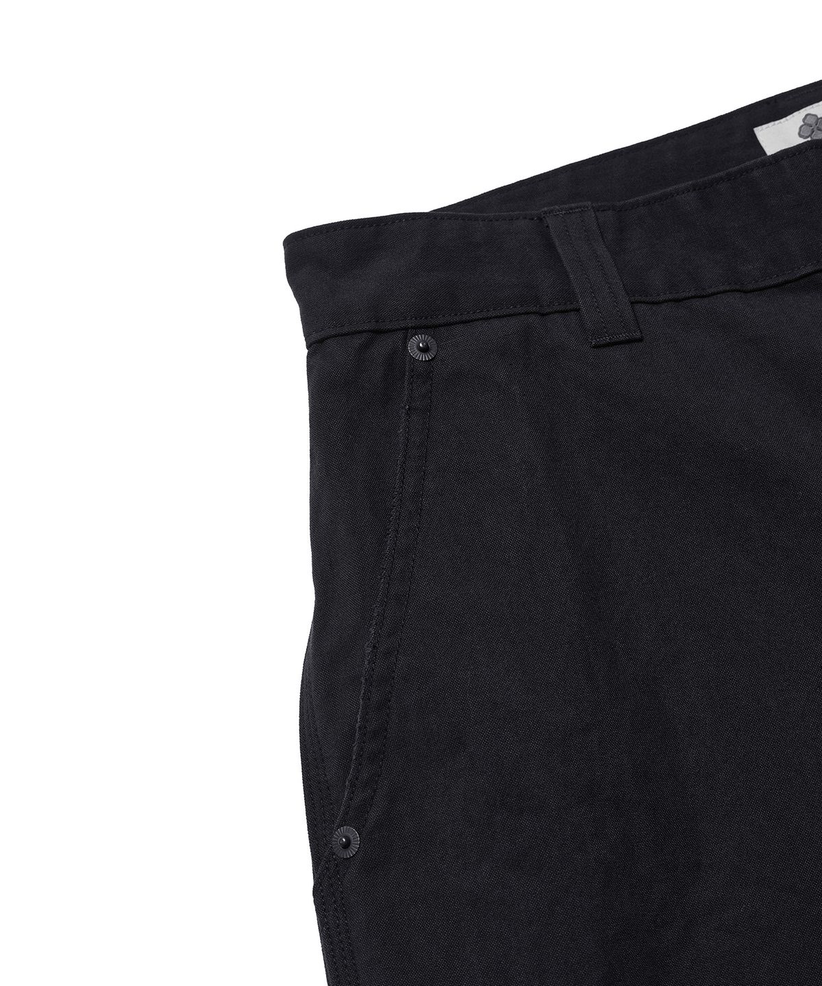 에스파이(ESFAI) CARPENTER BERMUDA SHORTS (BLACK)