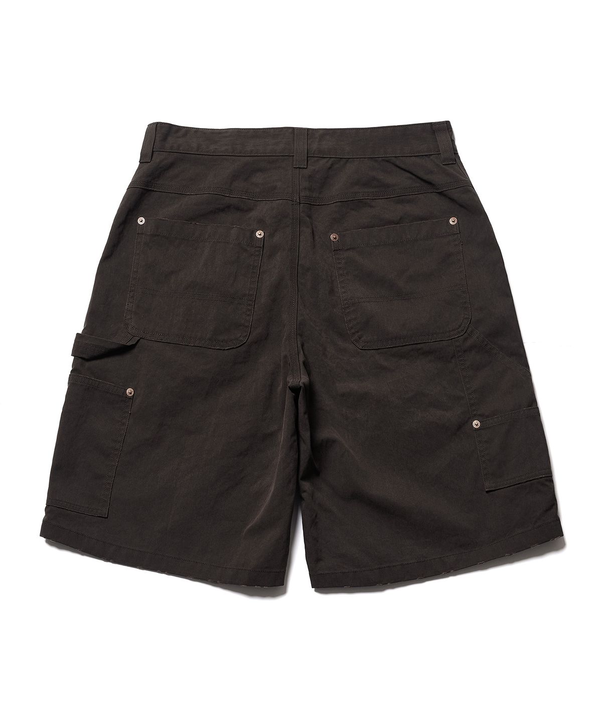 에스파이(ESFAI) CARPENTER BERMUDA SHORTS (BROWN)