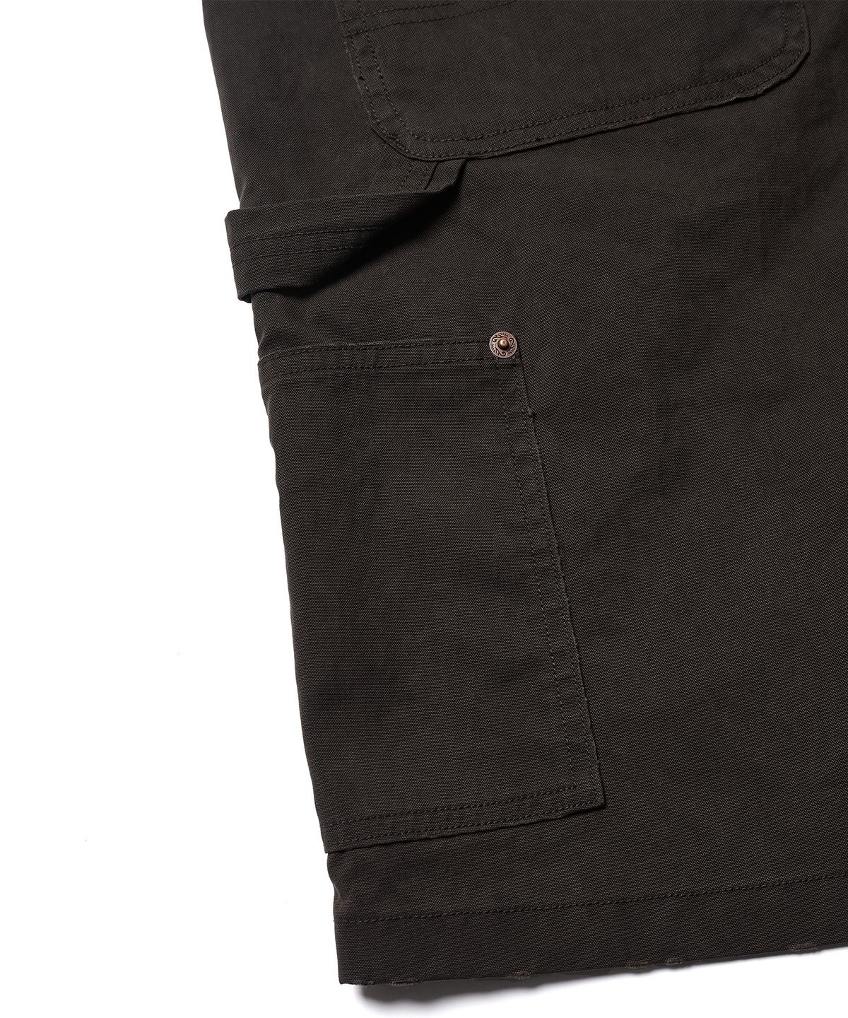 에스파이(ESFAI) CARPENTER BERMUDA SHORTS (BROWN)