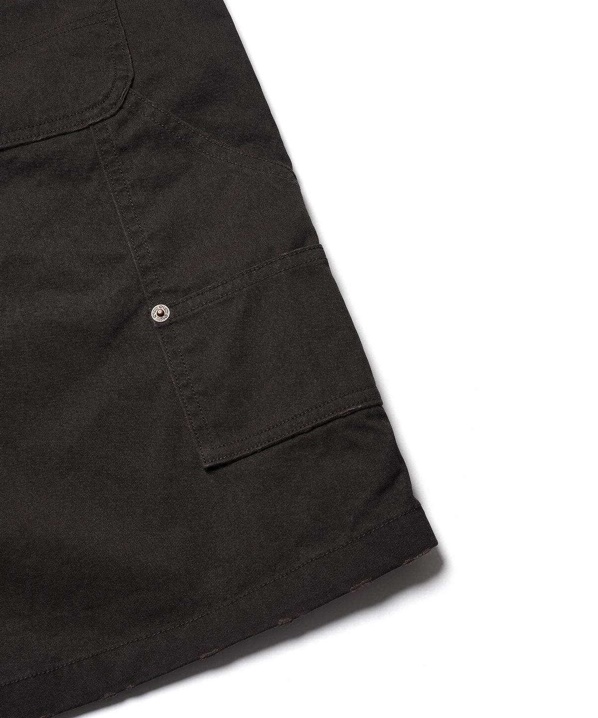 에스파이(ESFAI) CARPENTER BERMUDA SHORTS (BROWN)