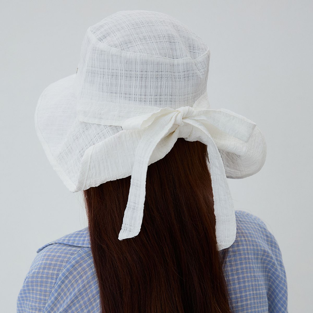 메르헨(MERCHEN) Selene cape bucket hat_3color