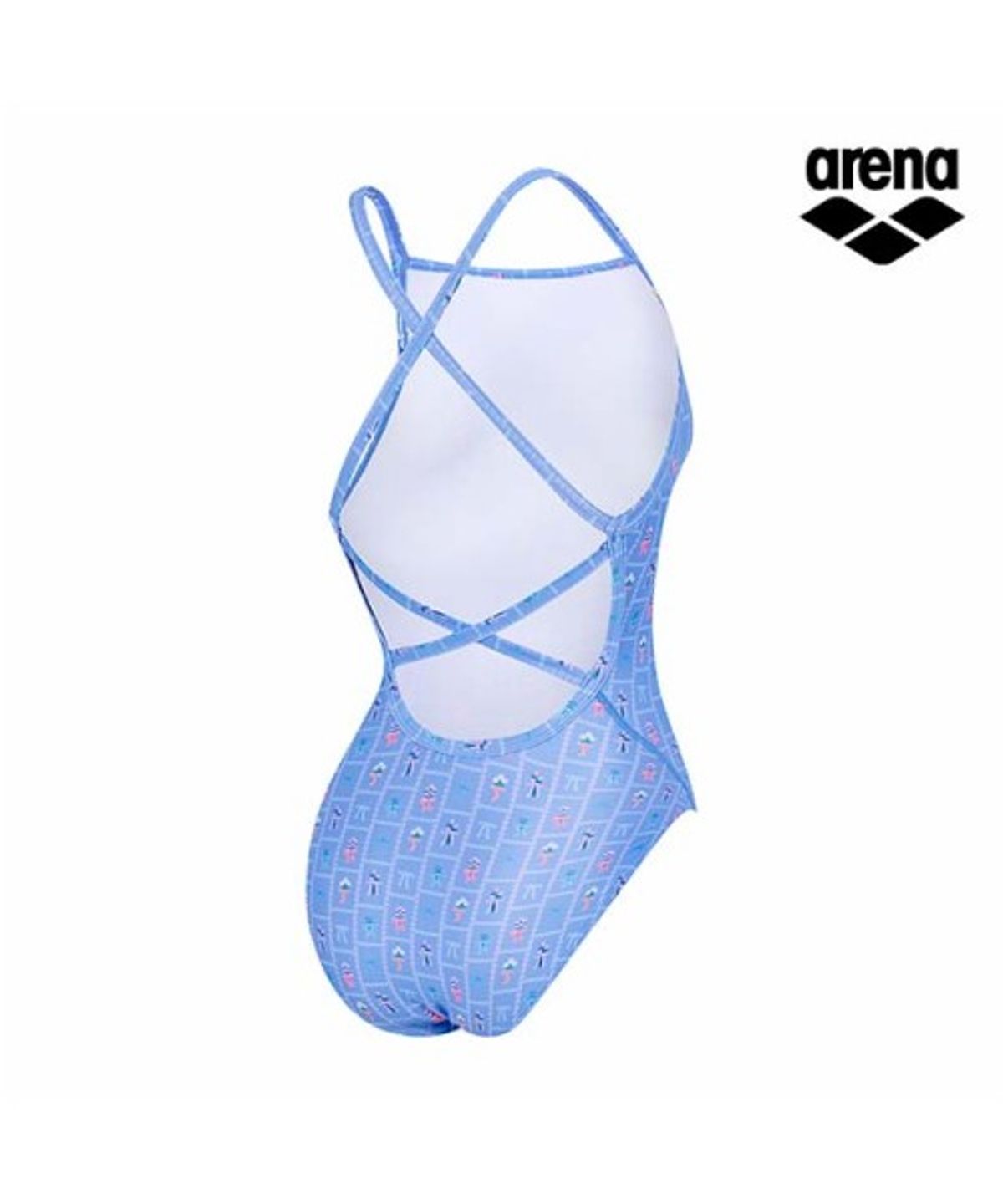 아레나(ARENA) 플라워퍼즐 크로스 스트랩백 A5FL1PL44LPL