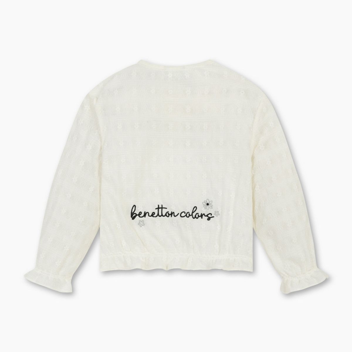 베네통키즈(BENETTONKIDS) 플라워 무드 가디건_QAKC05631IV