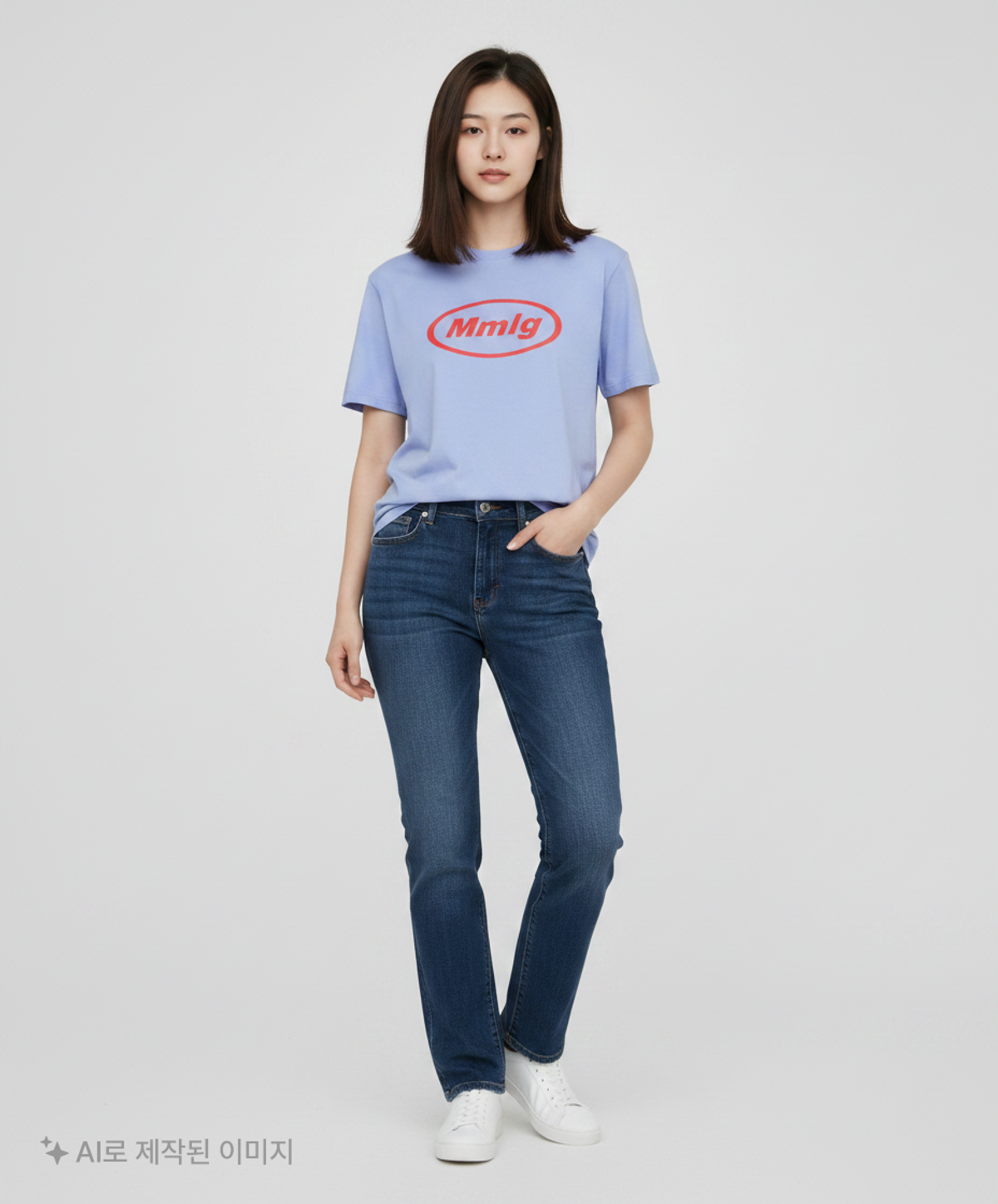 엠엠엘지(MMLG) [Mmlg] MMLG HF-T (MELANGEBLUE) L