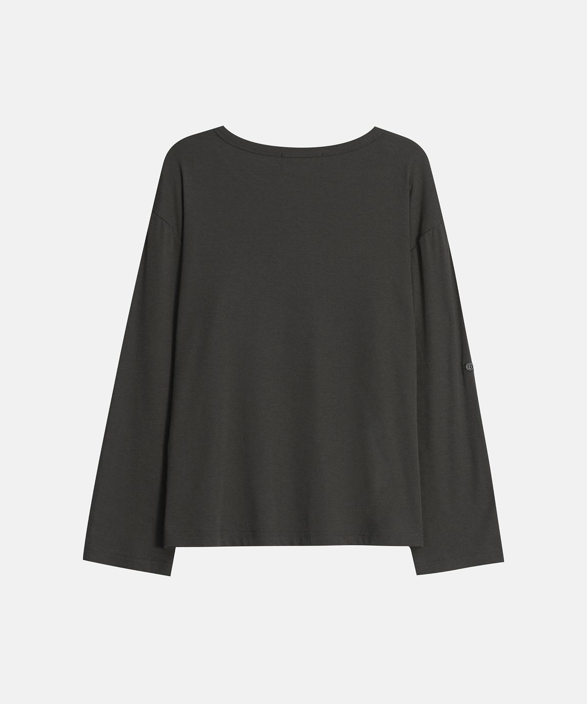 애시메트리(ASYMMETRY) ASYMMETRY HENRY LONG SLEEVE TOP / KHAKI