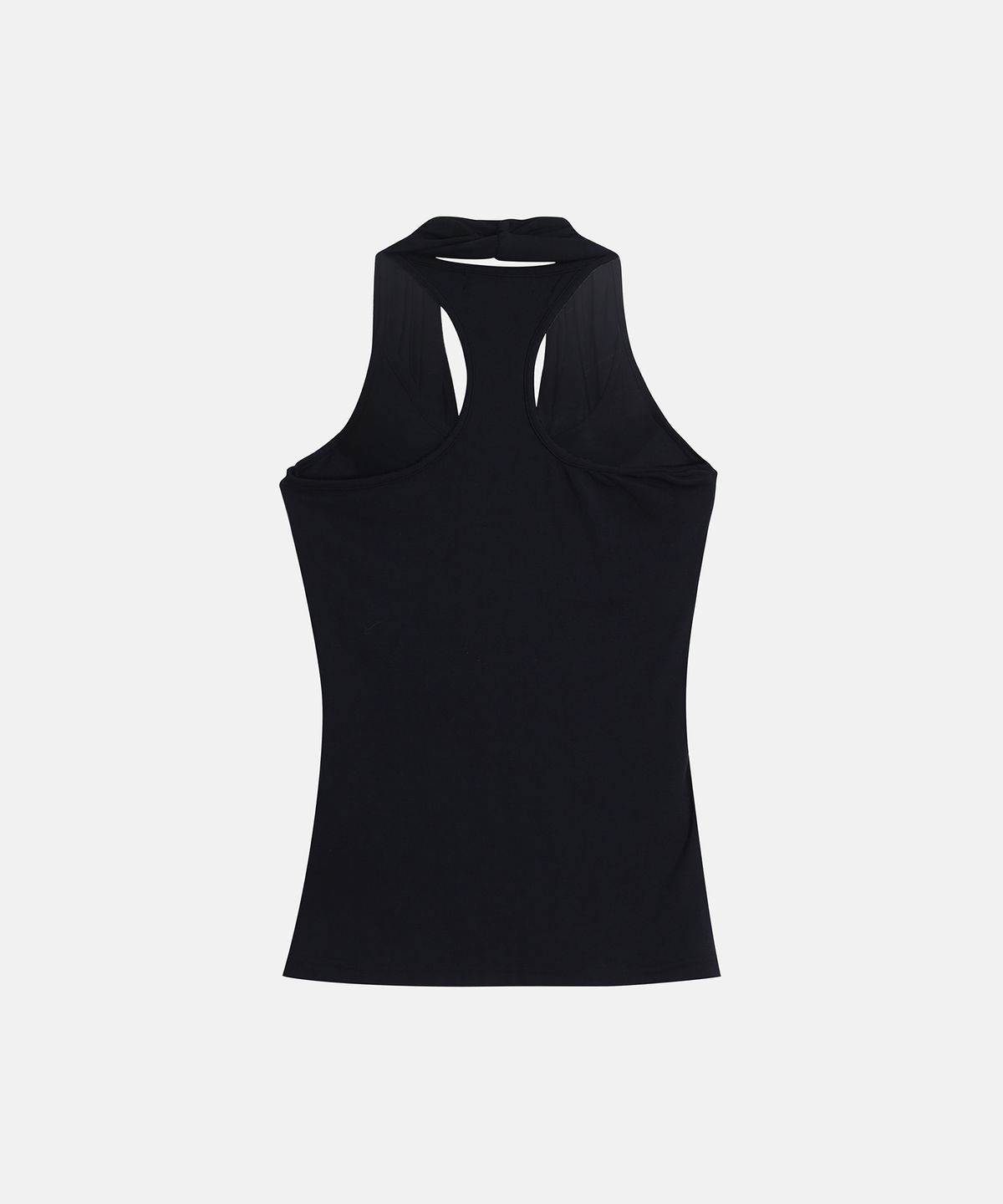 애시메트리(ASYMMETRY) DRAPED HOTPIX HALTER TOP / BLACK