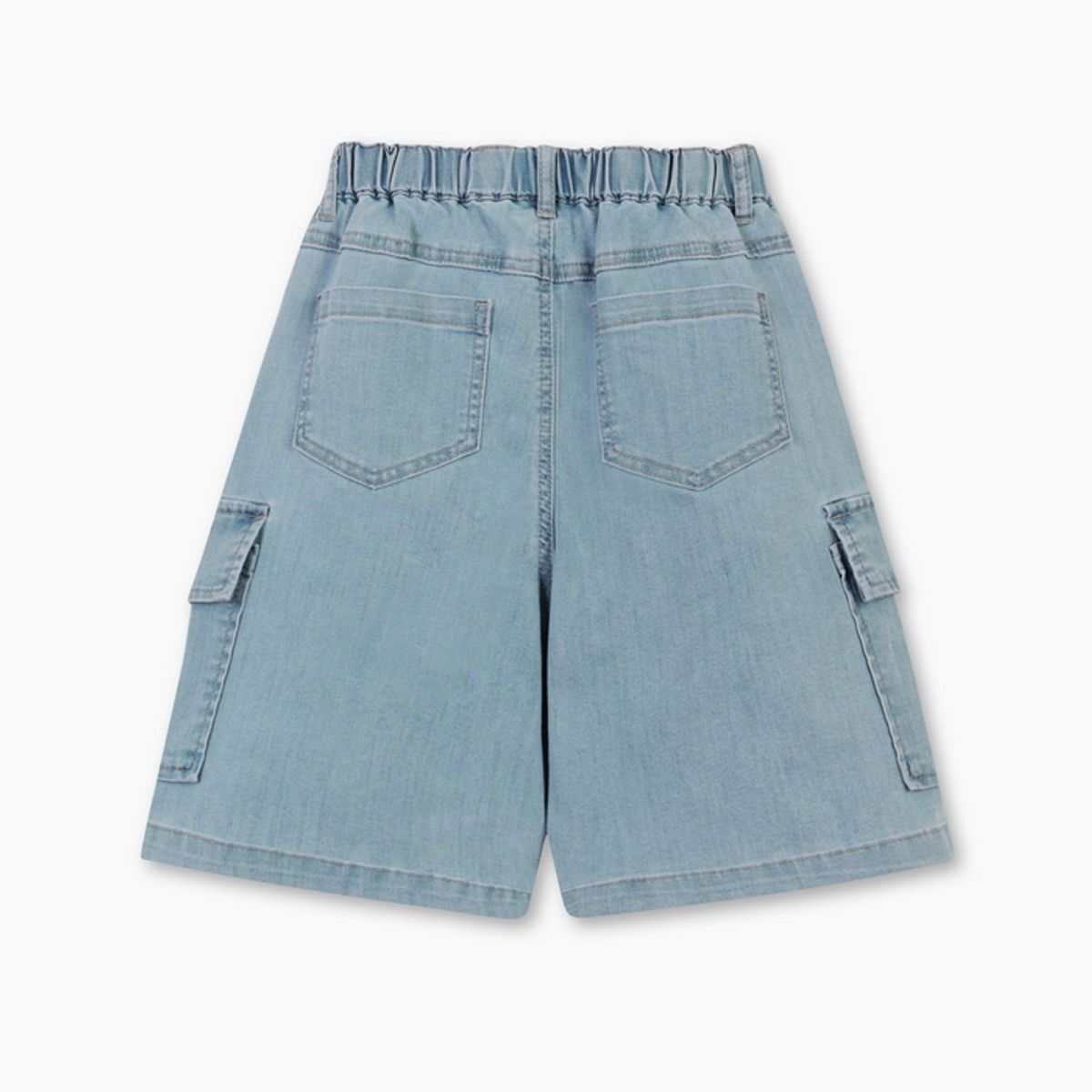 베네통키즈(BENETTONKIDS) 카고 청해지 팬츠_QADP09631BL