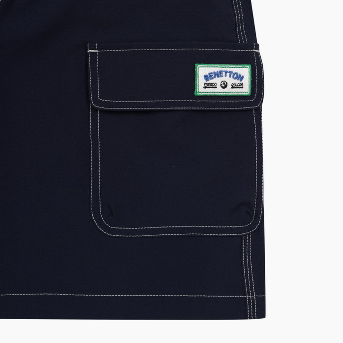 베네통키즈(BENETTONKIDS) 5.5부 스트레치 팬츠_QAPT14631NY