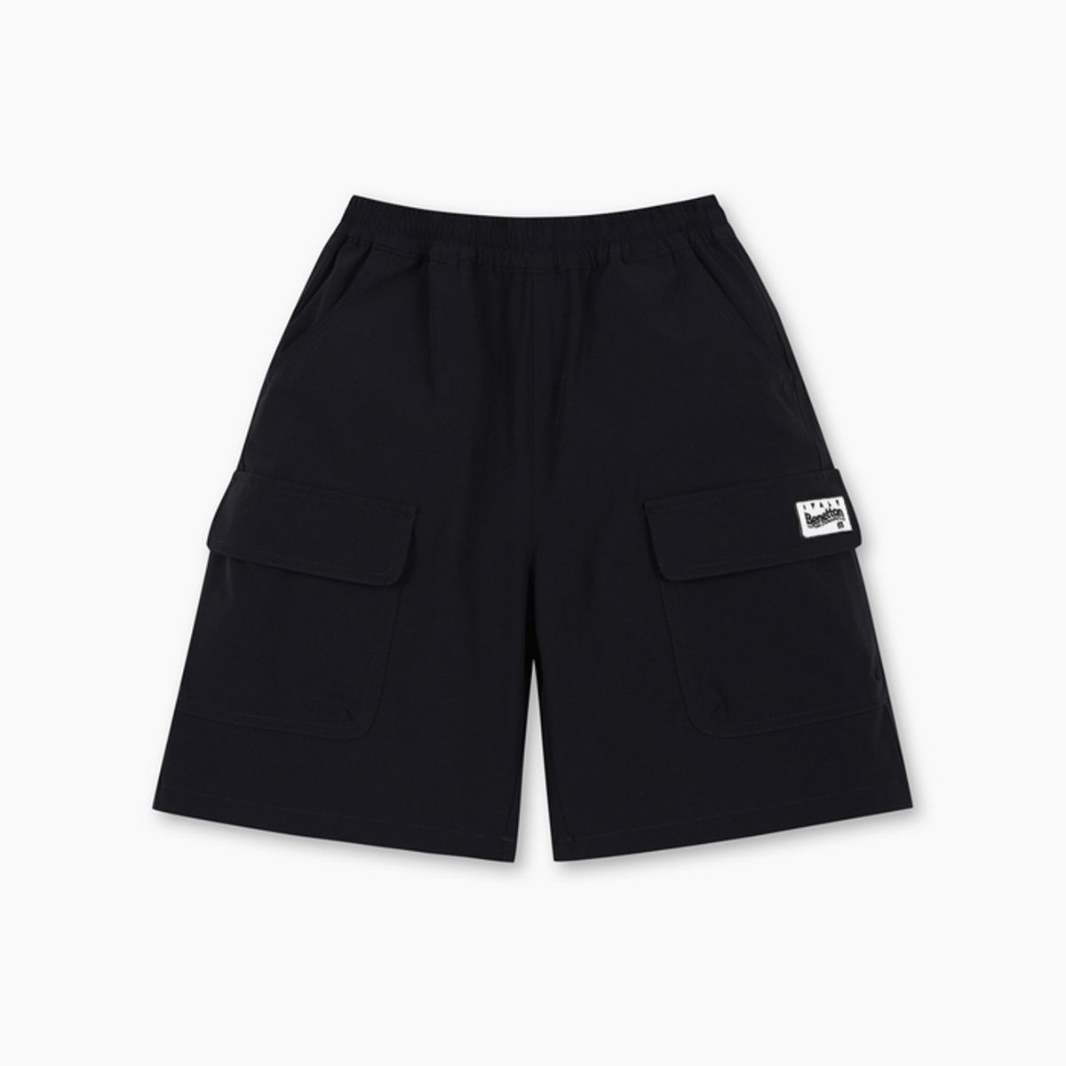 베네통키즈(BENETTONKIDS) 5.5부 스트레치 팬츠_QAPT14631BK