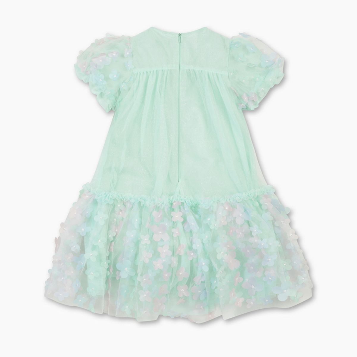 베네통키즈(BENETTONKIDS) 플라워 스페셜 드레스_QAOP30631MT