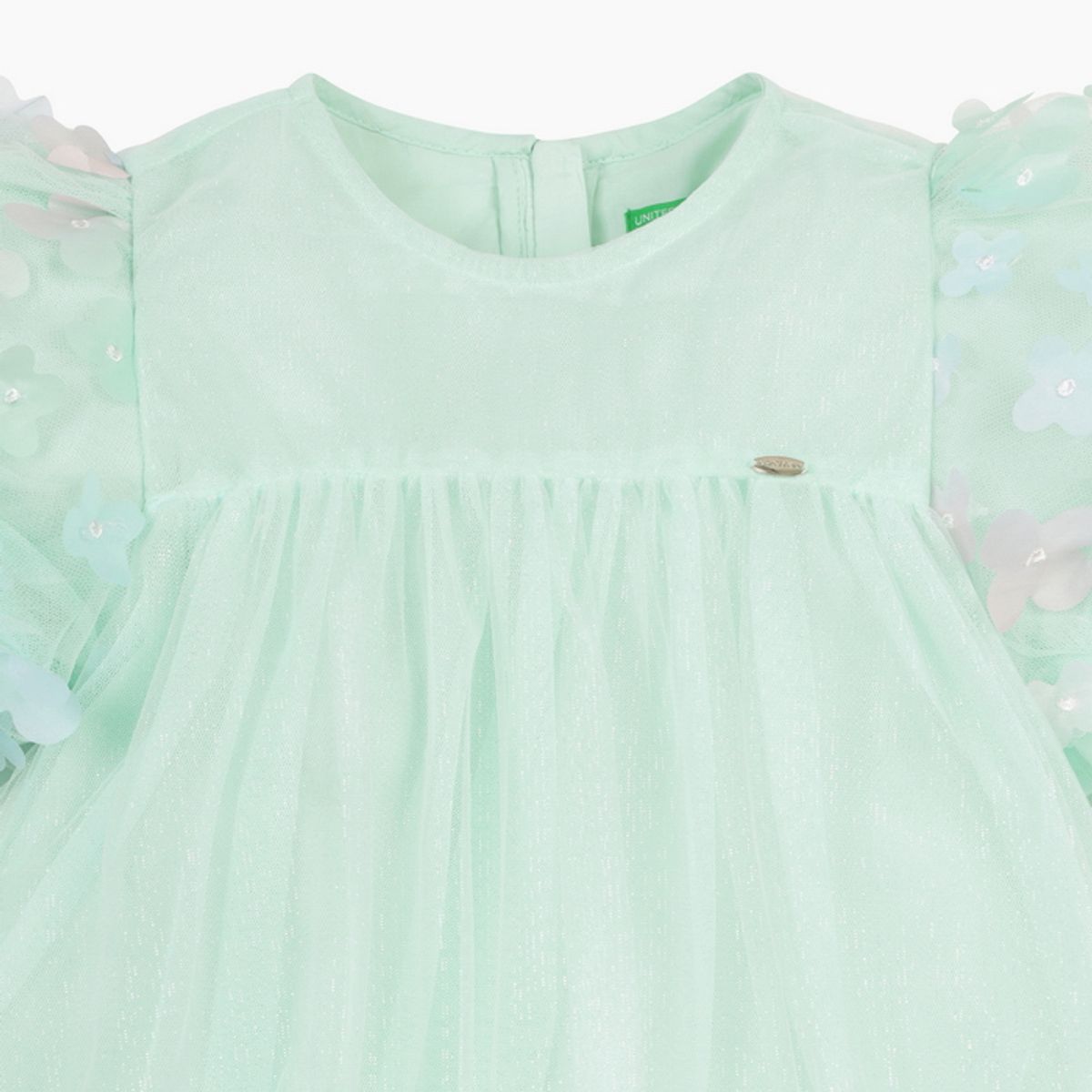 베네통키즈(BENETTONKIDS) 플라워 스페셜 드레스_QAOP30631MT