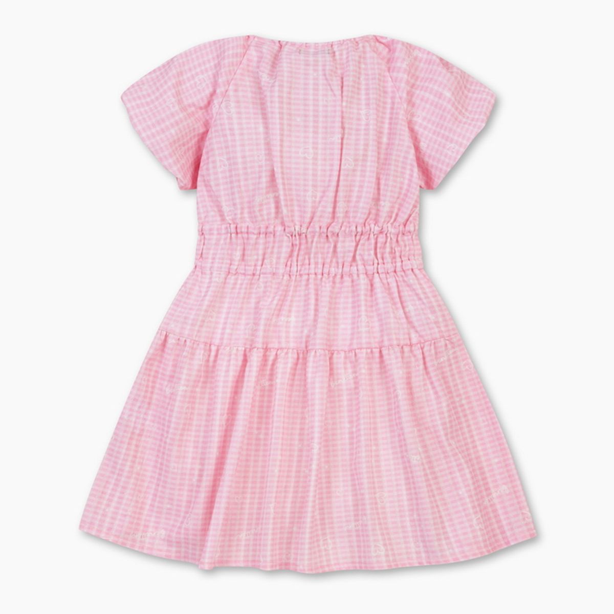 베네통키즈(BENETTONKIDS) 컴포트 리본 포인트 원피스_QAOP31631PK