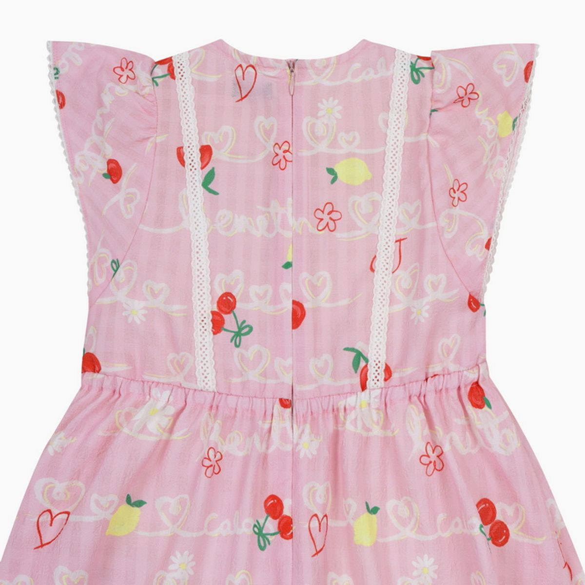 베네통키즈(BENETTONKIDS) 팝팝 러블리 원피스_QAOP24631PK