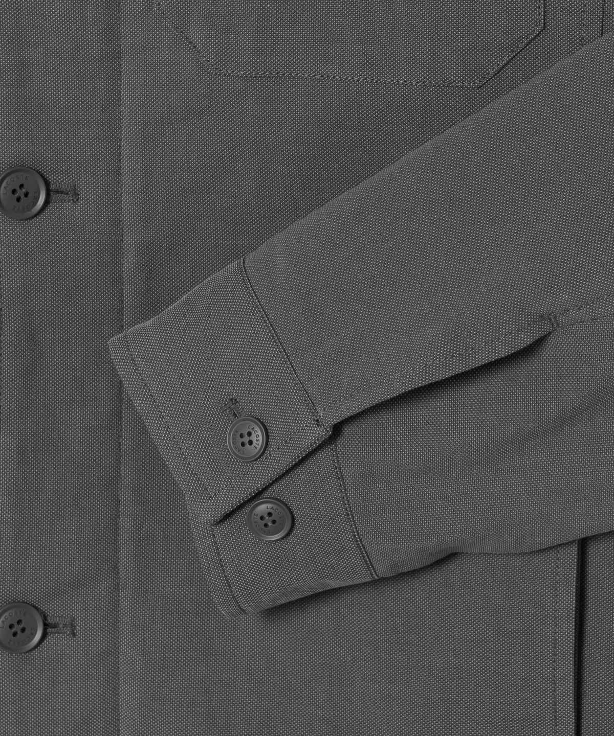 라코스테(LACOSTE) 남성 추연사 스냅 자켓 BH315E-56G 5HI
