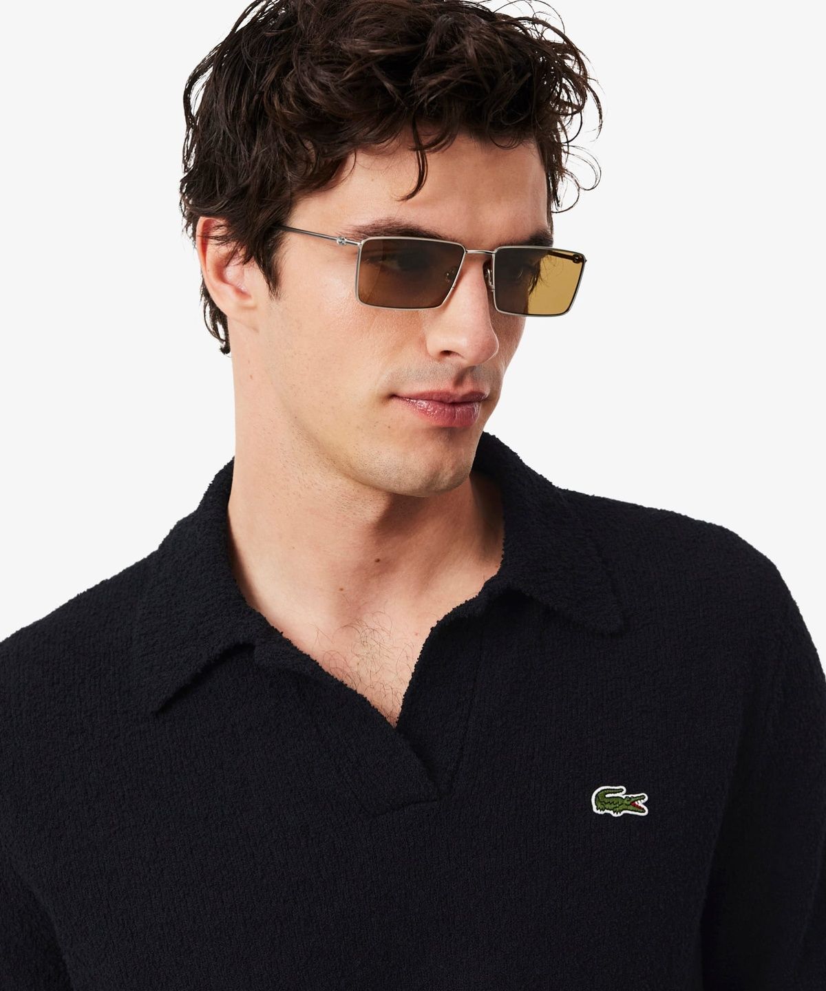 라코스테(LACOSTE) 남성 부클 폴로 스웨터 AH0618-56G 350