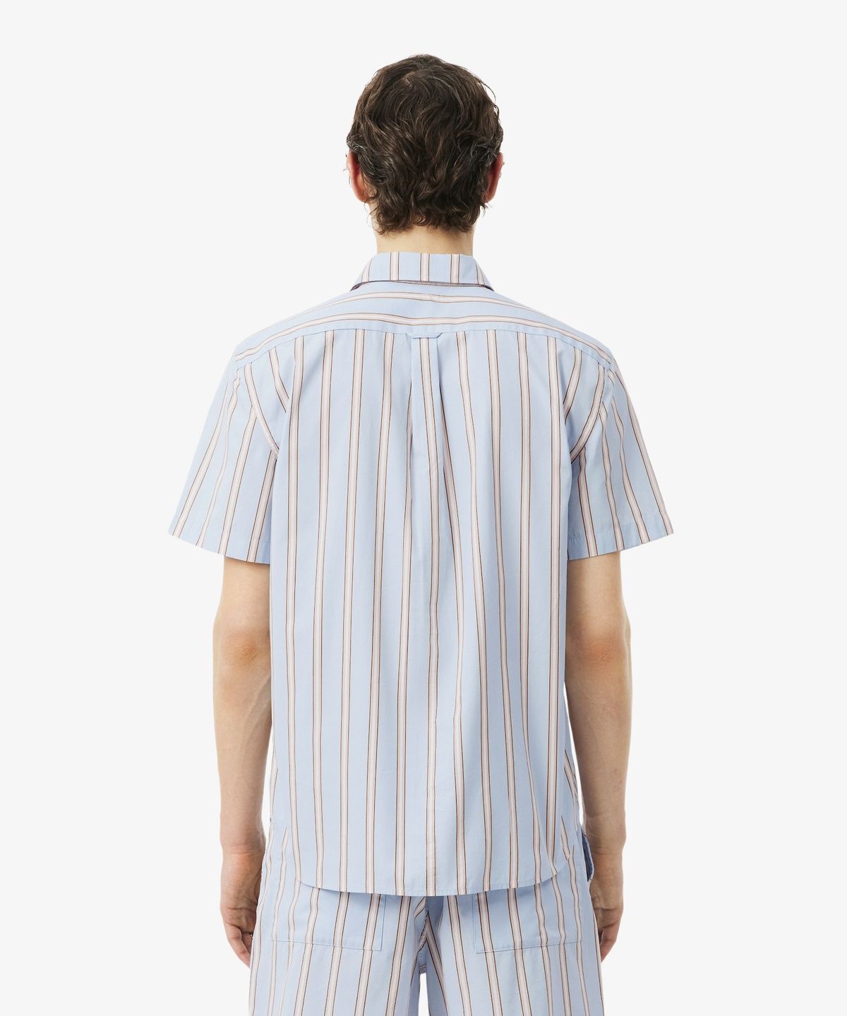 라코스테(LACOSTE) 남성 썸머 스트라이프 반팔 셔츠 CH2344-56G ZWV