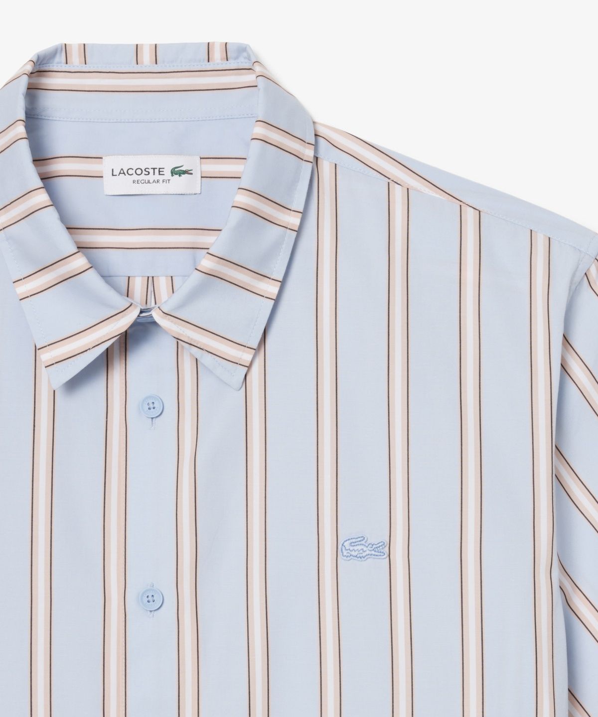 라코스테(LACOSTE) 남성 썸머 스트라이프 반팔 셔츠 CH2344-56G ZWV