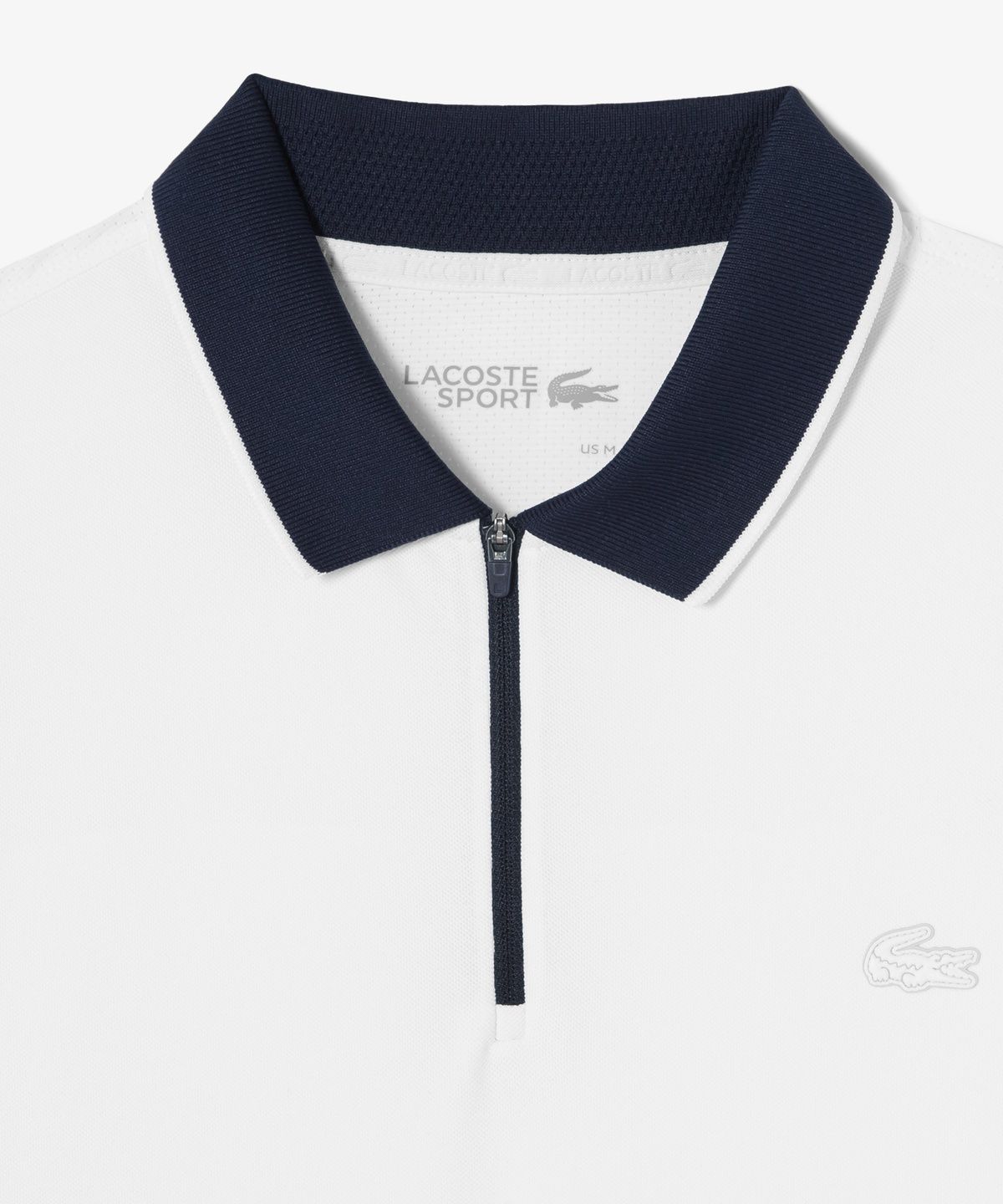 라코스테(LACOSTE) 남성 반집업 폴로 셔츠 DH419E-56G 001