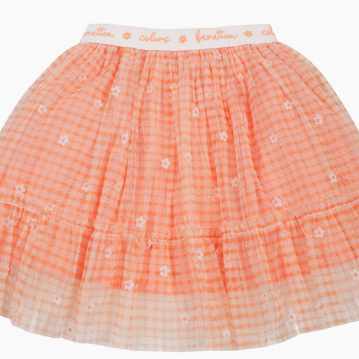베네통키즈(BENETTONKIDS) 플라워 샤 스커트_QASK12631CO