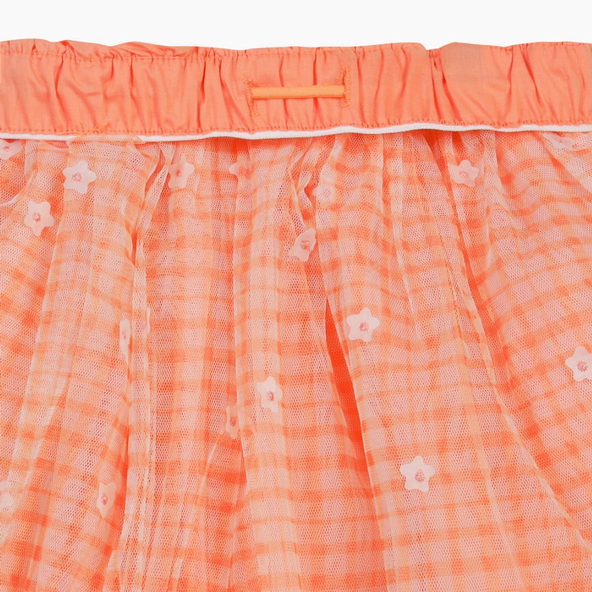 베네통키즈(BENETTONKIDS) 플라워 샤 스커트_QASK12631CO