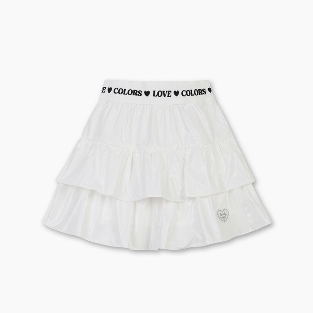 베네통키즈(BENETTONKIDS) 화섬 2단 캉캉 스커트_QASK14631IV