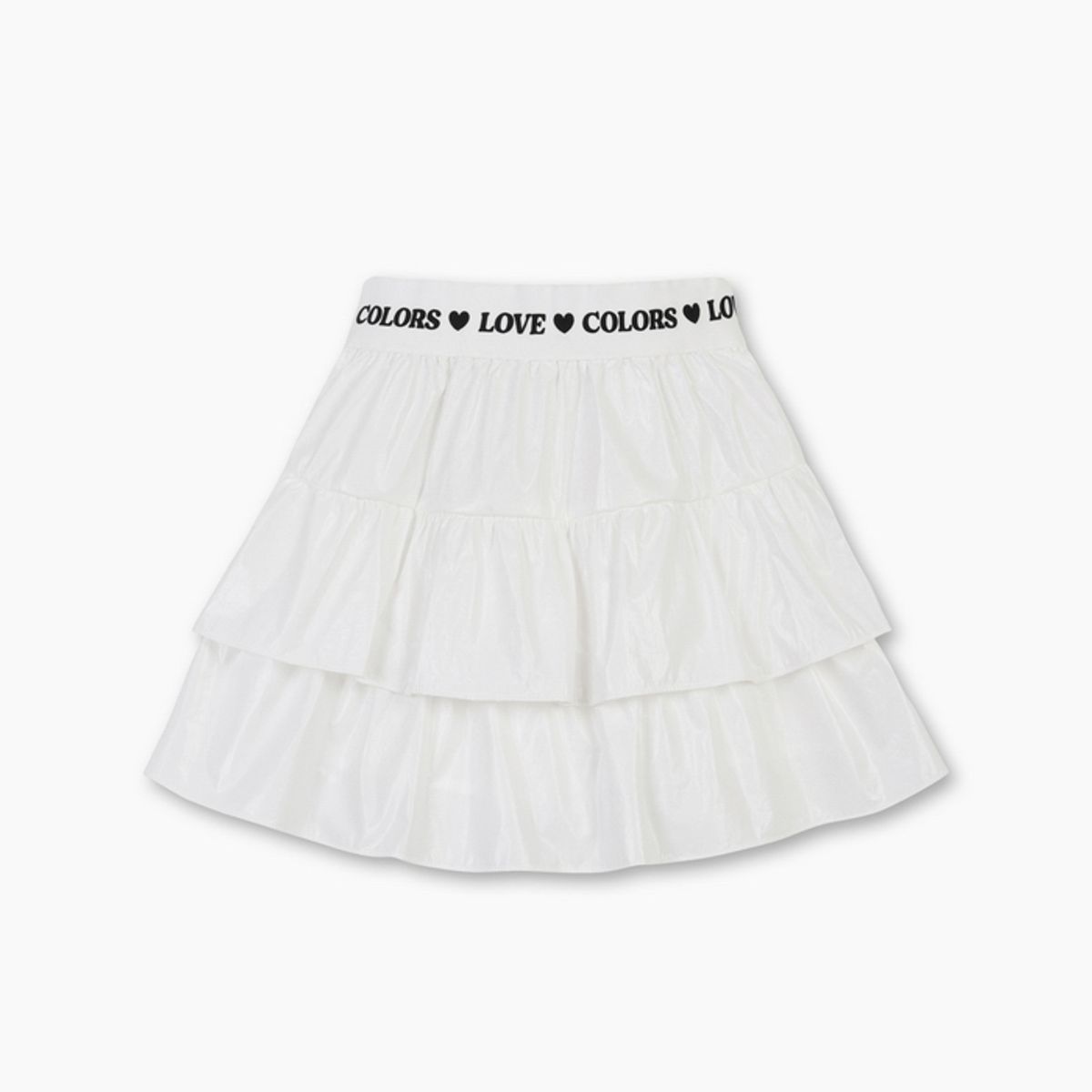 베네통키즈(BENETTONKIDS) 화섬 2단 캉캉 스커트_QASK14631IV