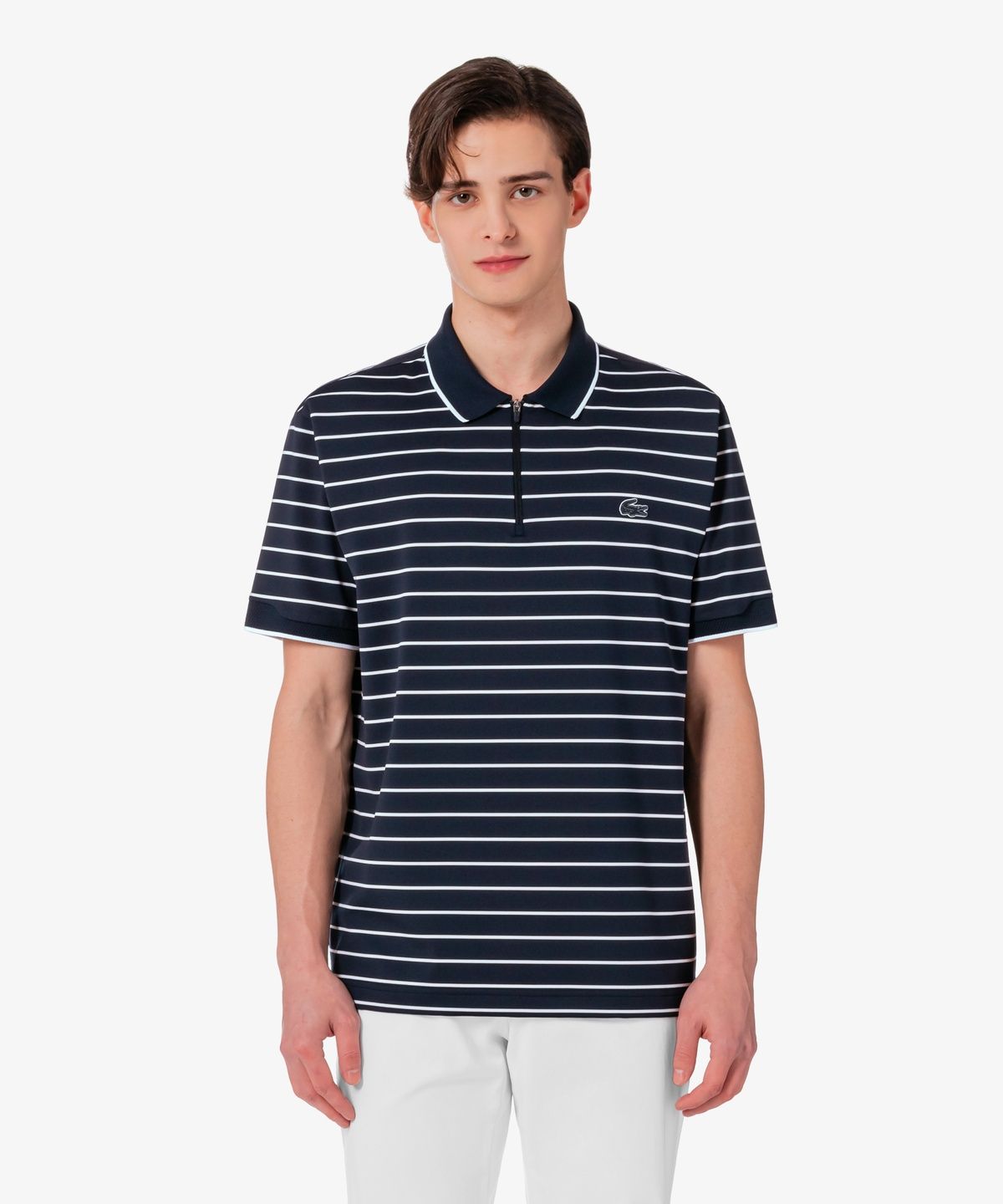 라코스테(LACOSTE) 남성 반집업 폴로 셔츠 DH419E-56G 166