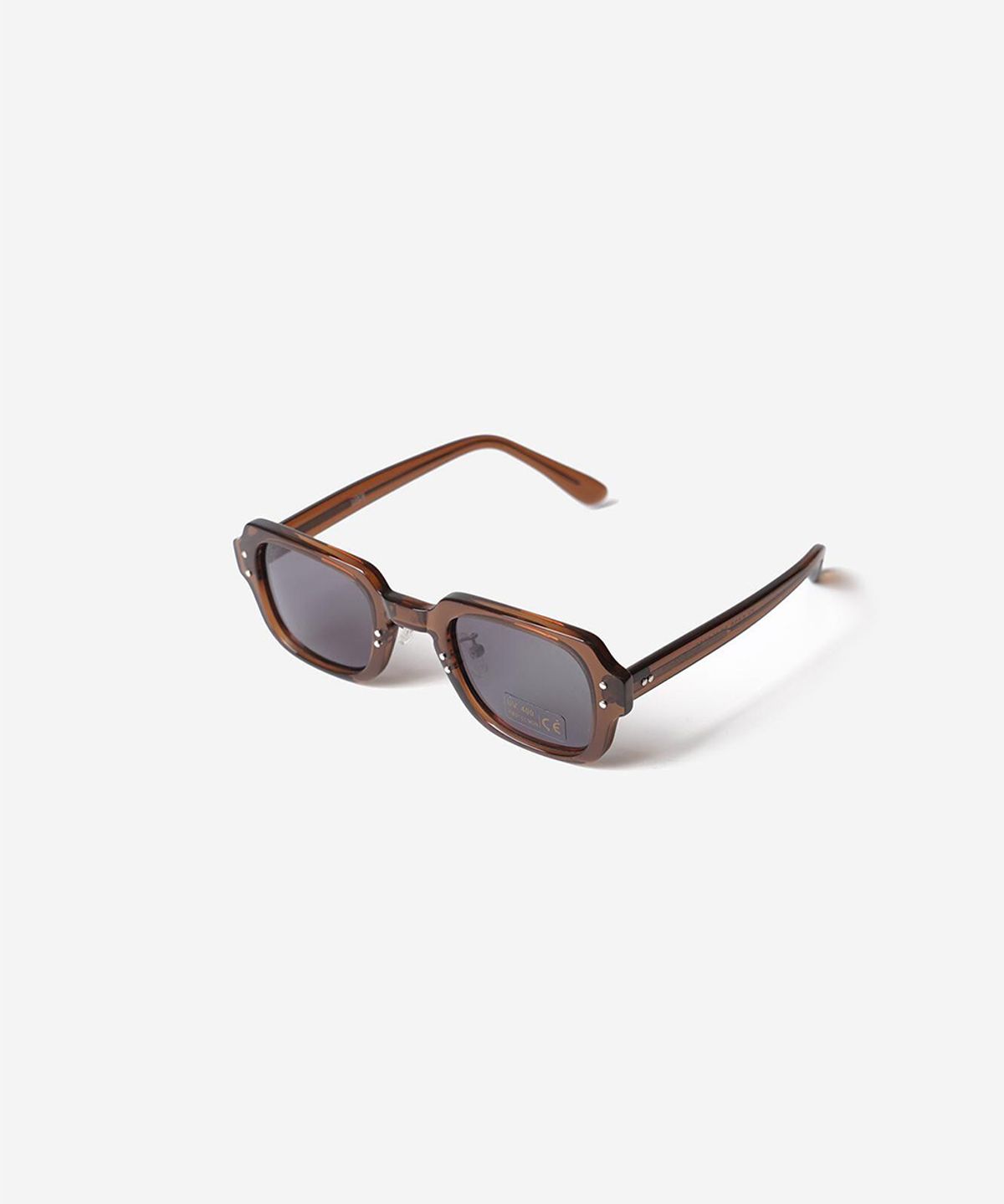 와이엠씨엘케이와이(YMCL KY) USS S9 Eyewear Frame - Frame : Brown / Lens : Grey