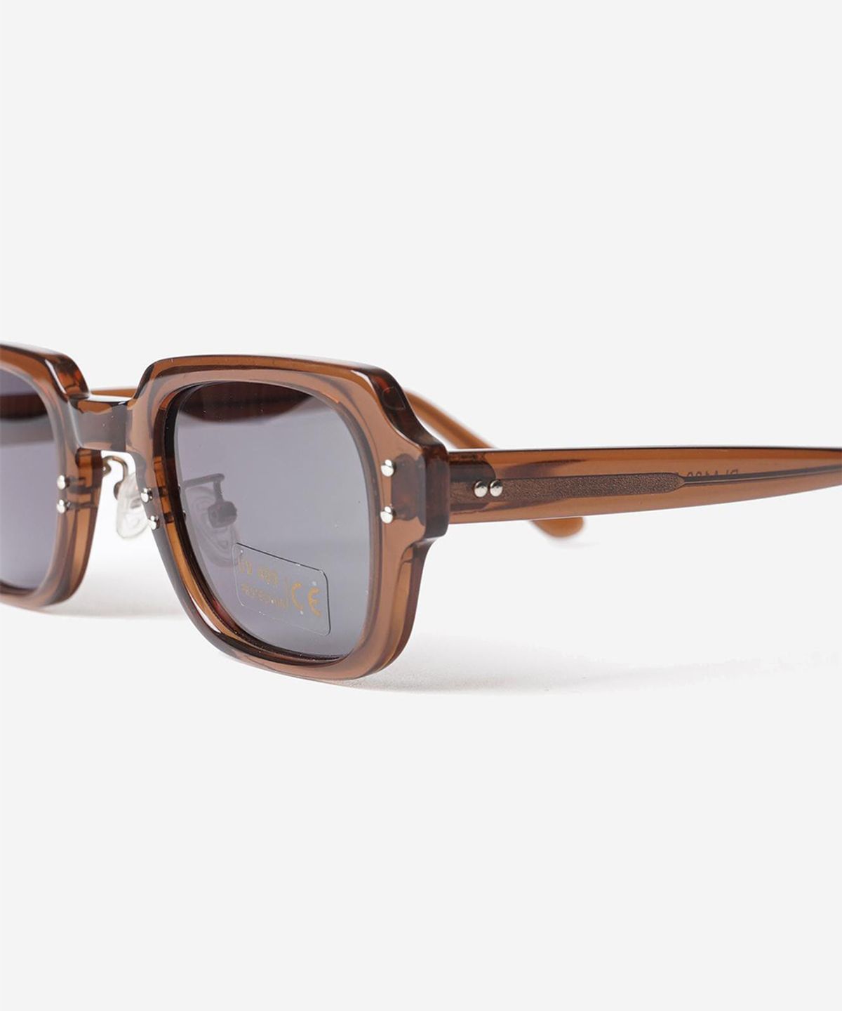 와이엠씨엘케이와이(YMCL KY) USS S9 Eyewear Frame - Frame : Brown / Lens : Grey