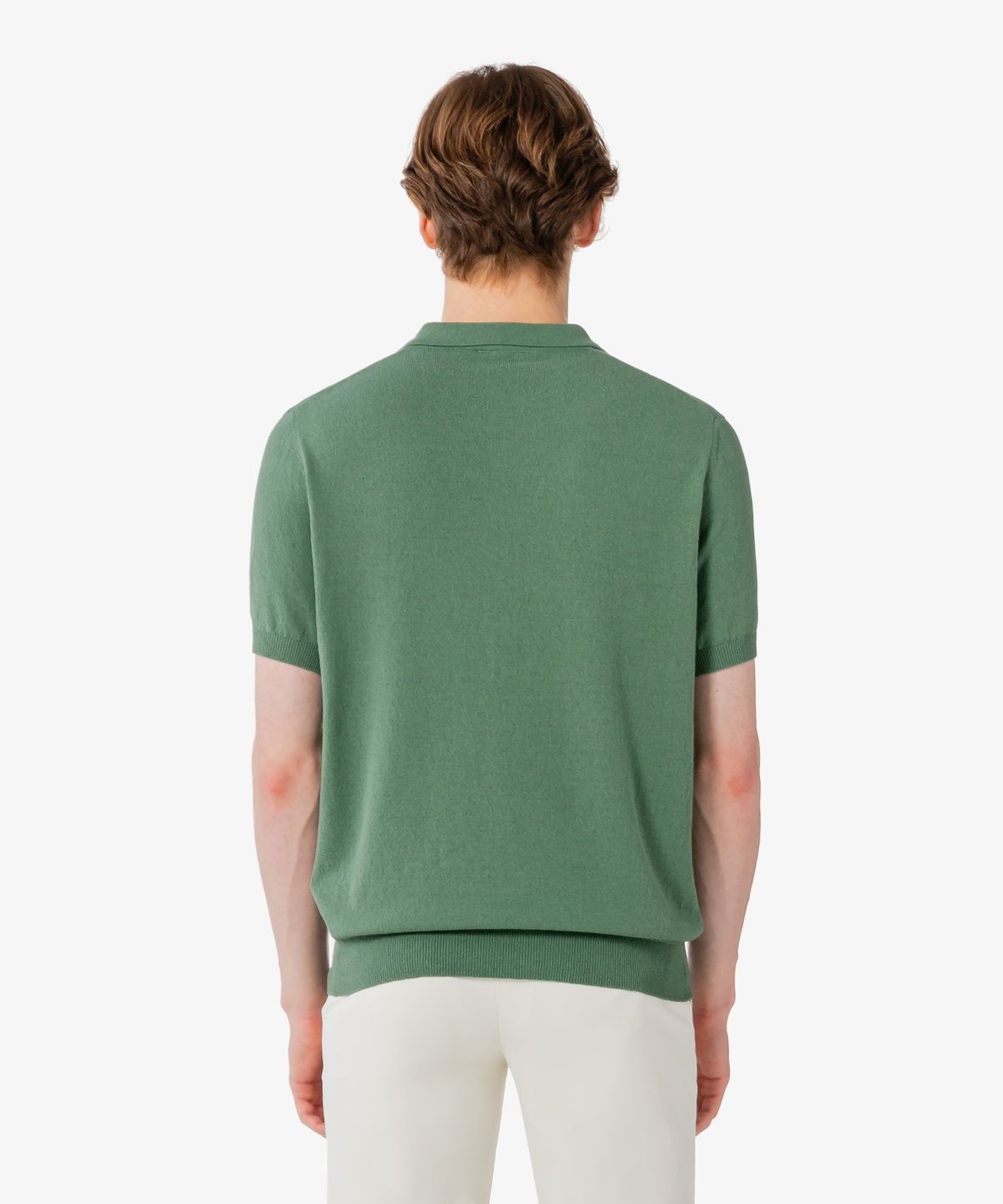 라코스테(LACOSTE) 남성 오픈카라 반팔 부클 스웨터 폴로 셔츠 PH374E-56G 02M