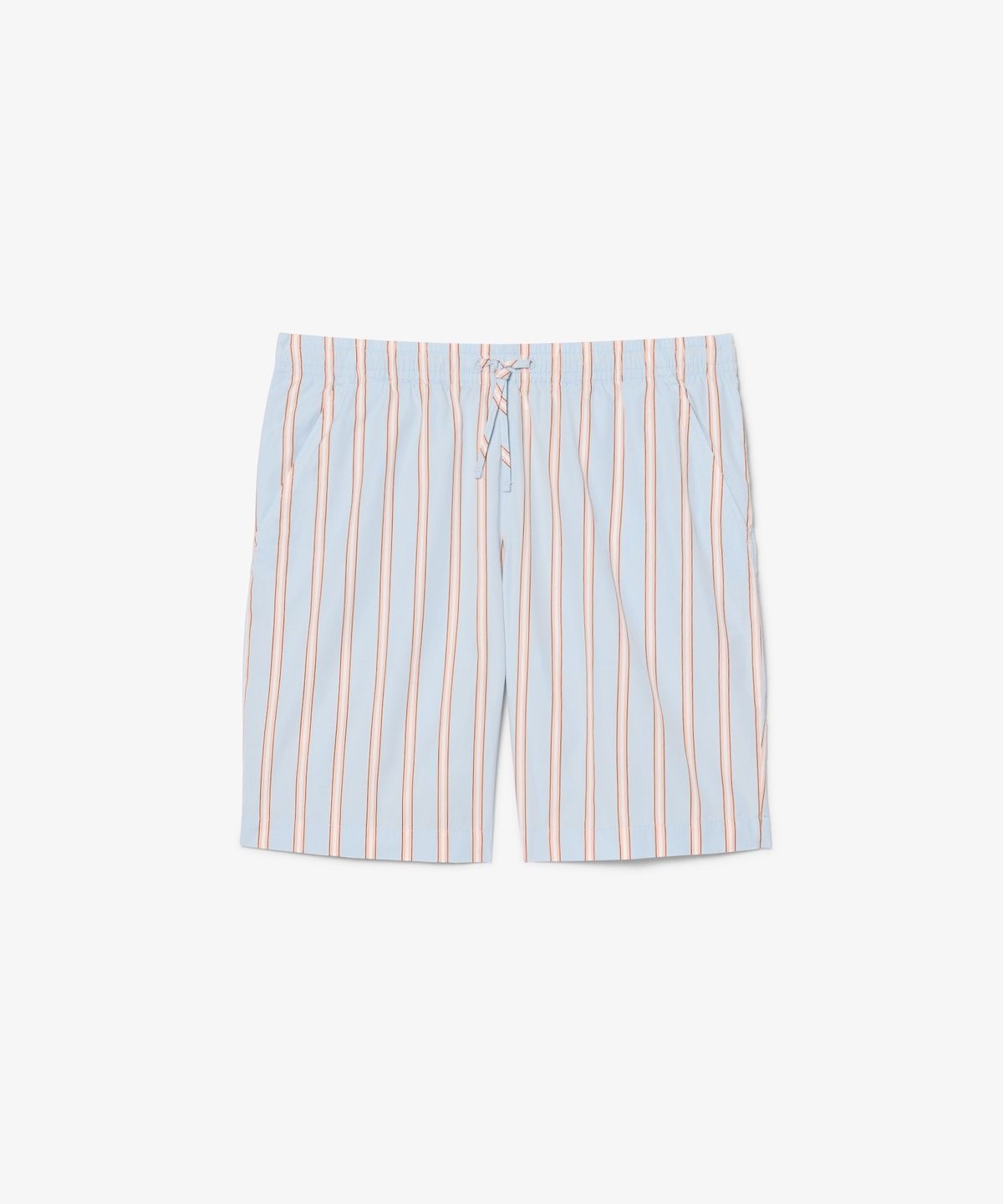 라코스테(LACOSTE) 남성 포플린 스트라이프 쇼츠 GH1986-56G ZWV