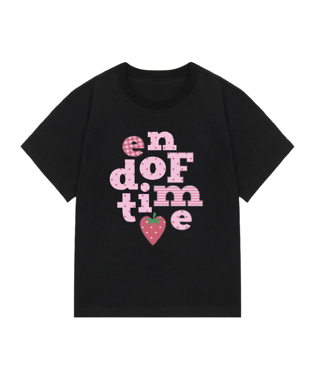 그레이버(GRAVER) [UNISEX]END OF TIME BERRY 슬림 반팔티_4 color