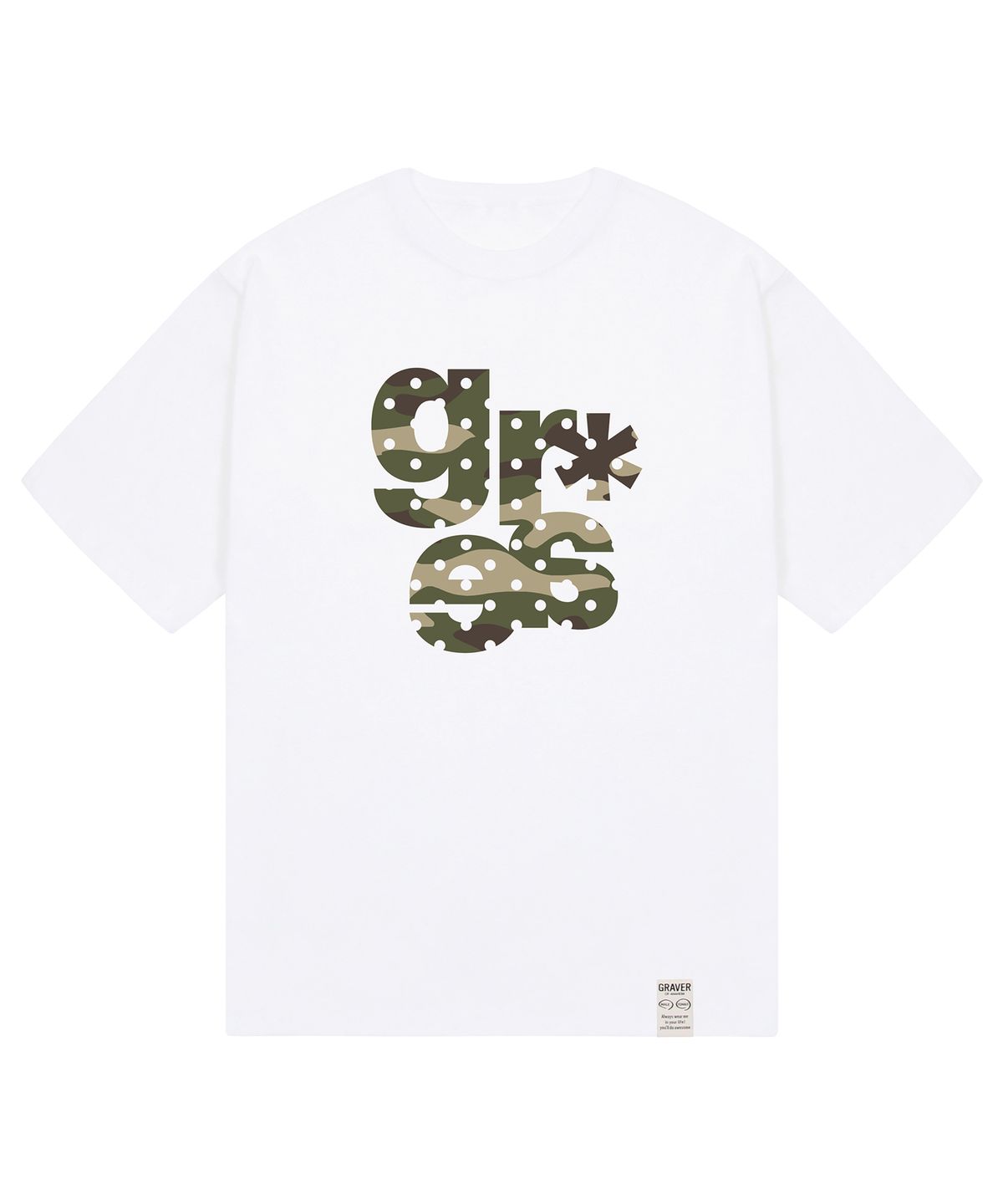 그레이버(GRAVER) [UNISEX]GRAE-S CAMO 반팔티_3 color