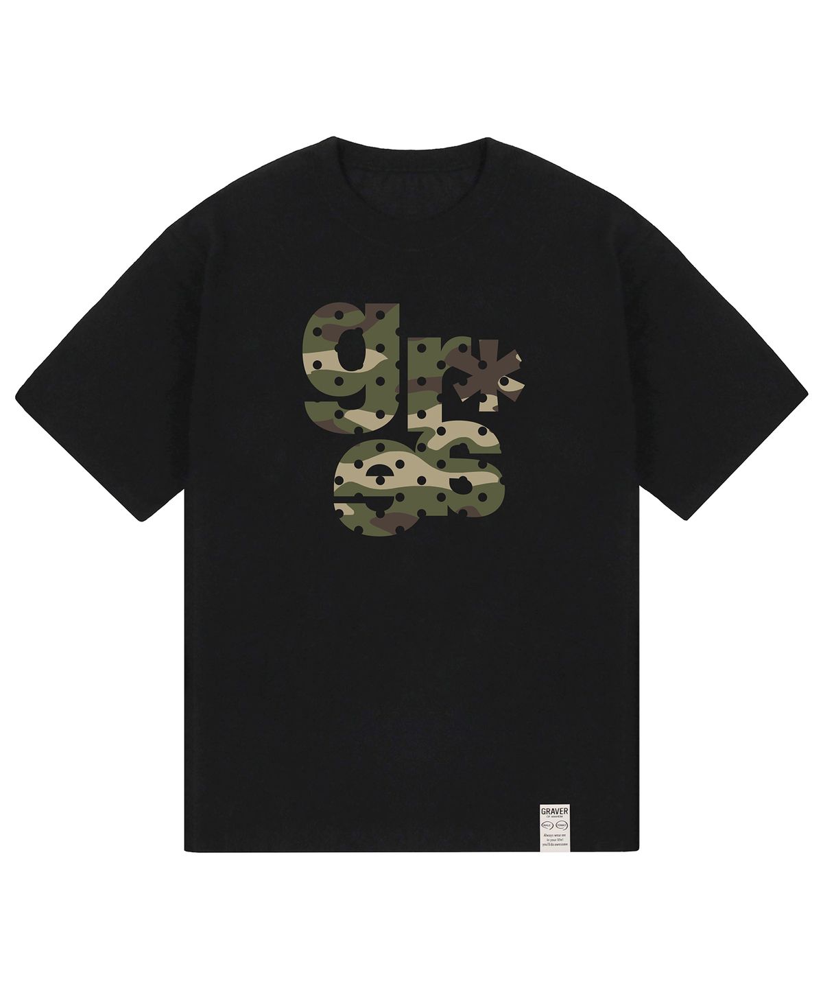 그레이버(GRAVER) [UNISEX]GRAE-S CAMO 반팔티_3 color