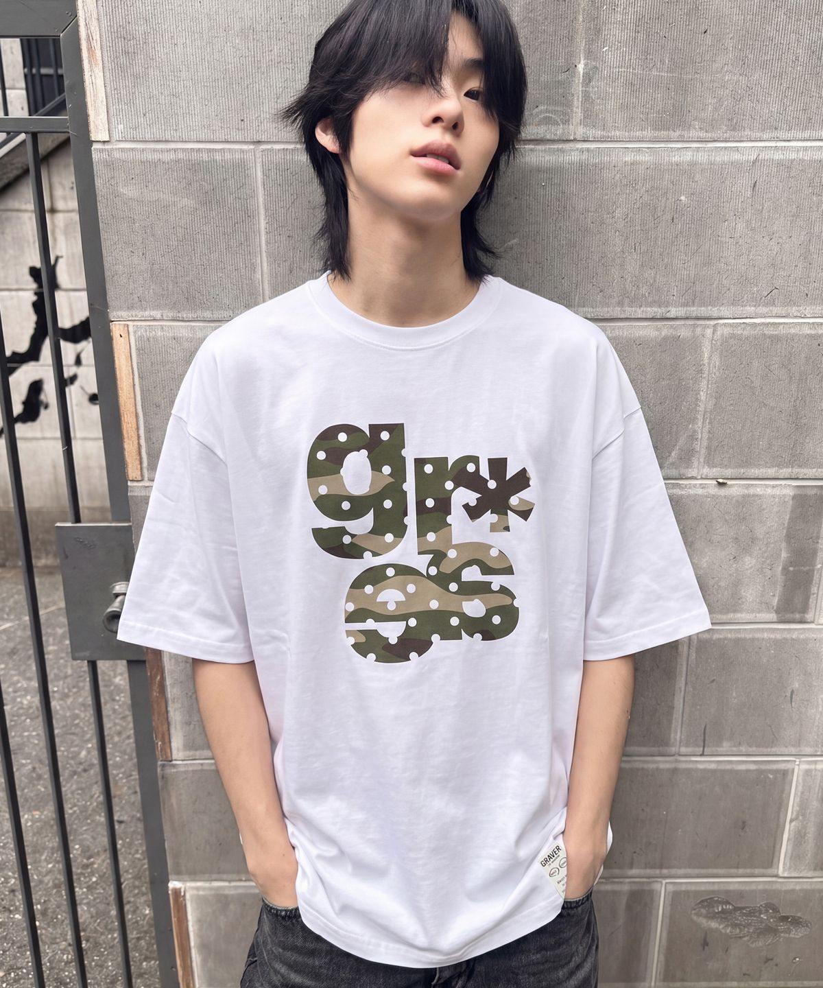 그레이버(GRAVER) [UNISEX]GRAE-S CAMO 반팔티_3 color